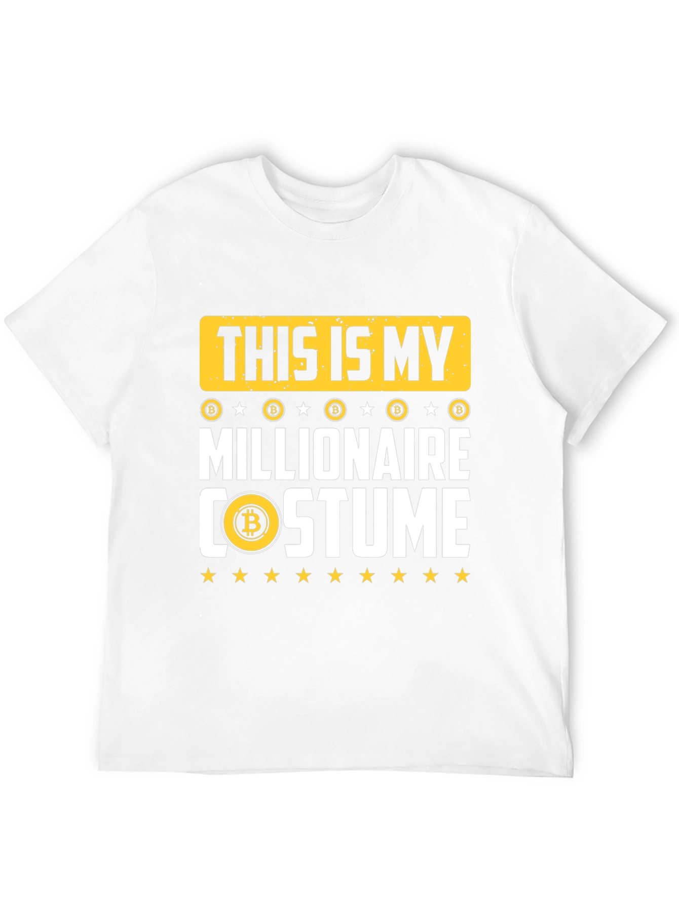 Bitcoin Millionaire Costume T-Shirt - Crypto Fashion