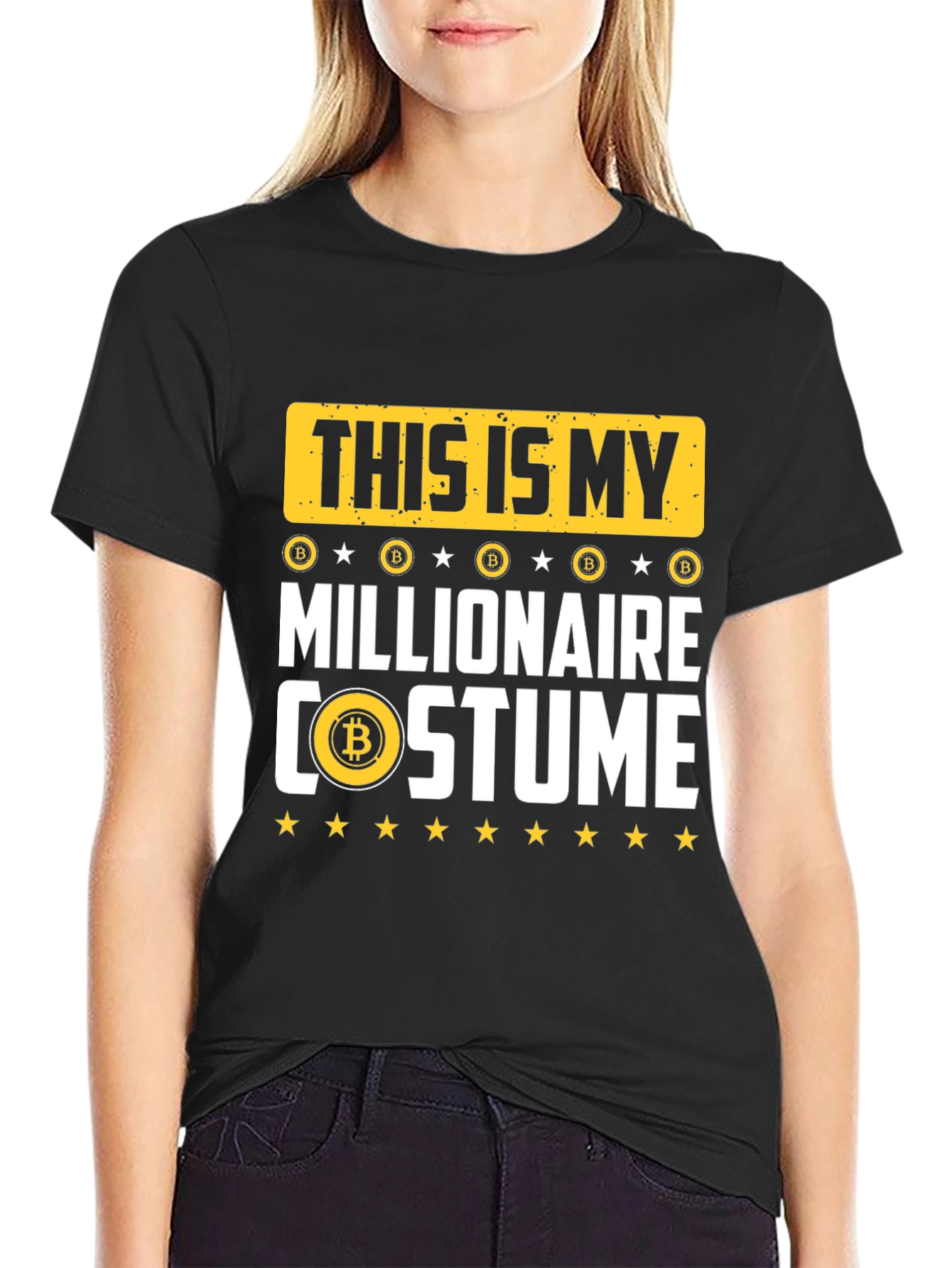 Bitcoin Millionaire Costume T-Shirt - Crypto Fashion