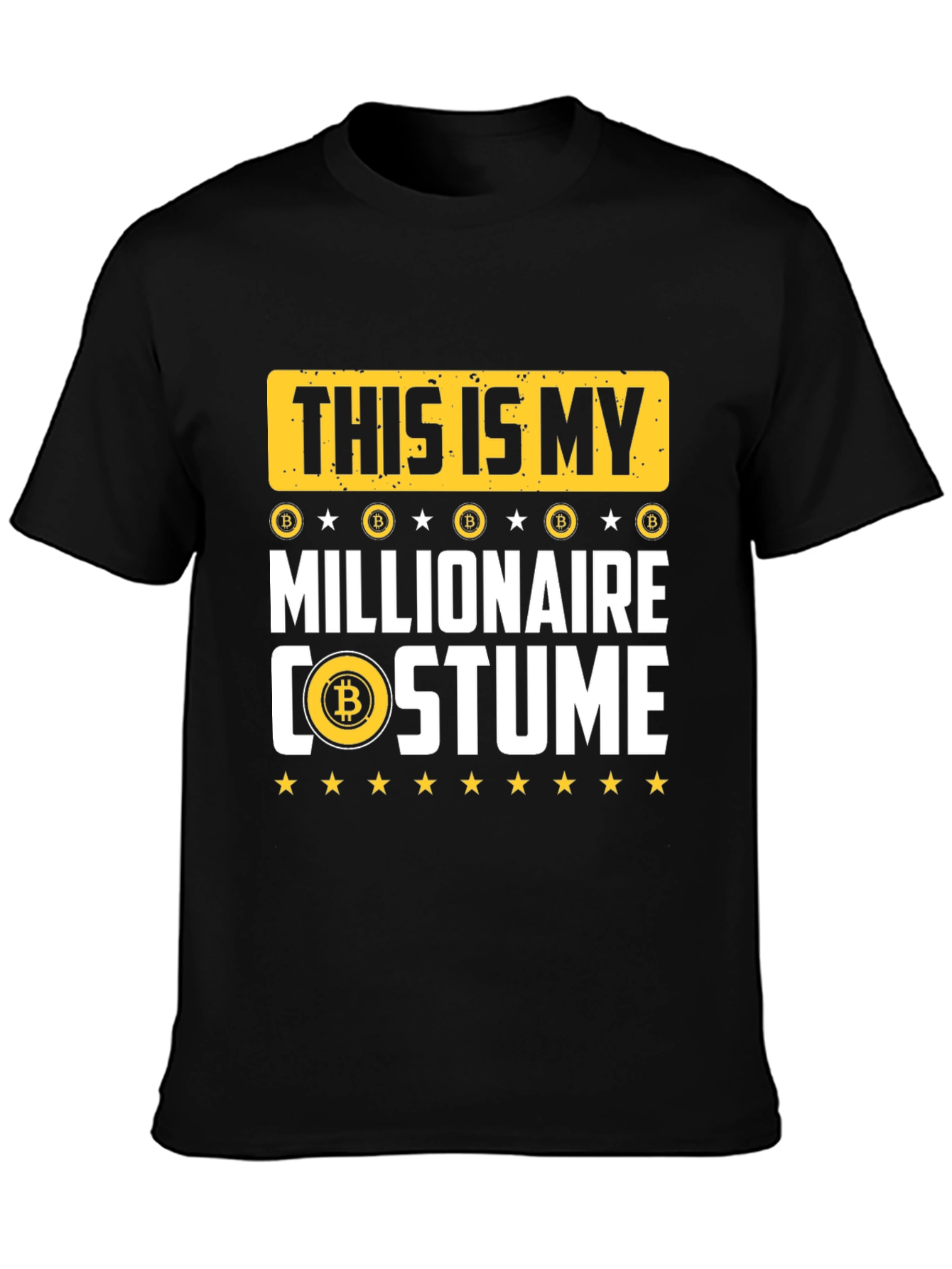 Bitcoin Millionaire Costume T-Shirt - Crypto Fashion