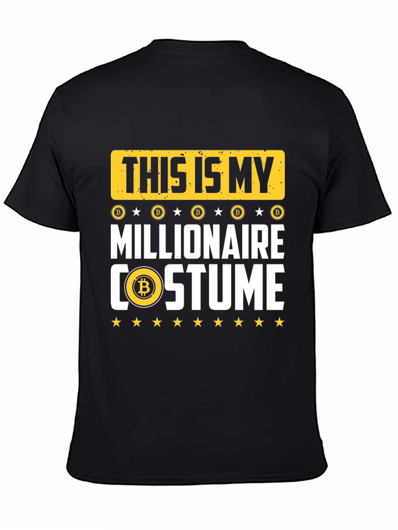 Bitcoin Millionaire Costume T-Shirt - Crypto Fashion