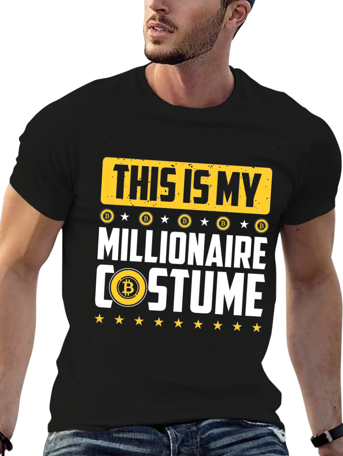 Bitcoin Millionaire Costume T-Shirt - Crypto Fashion