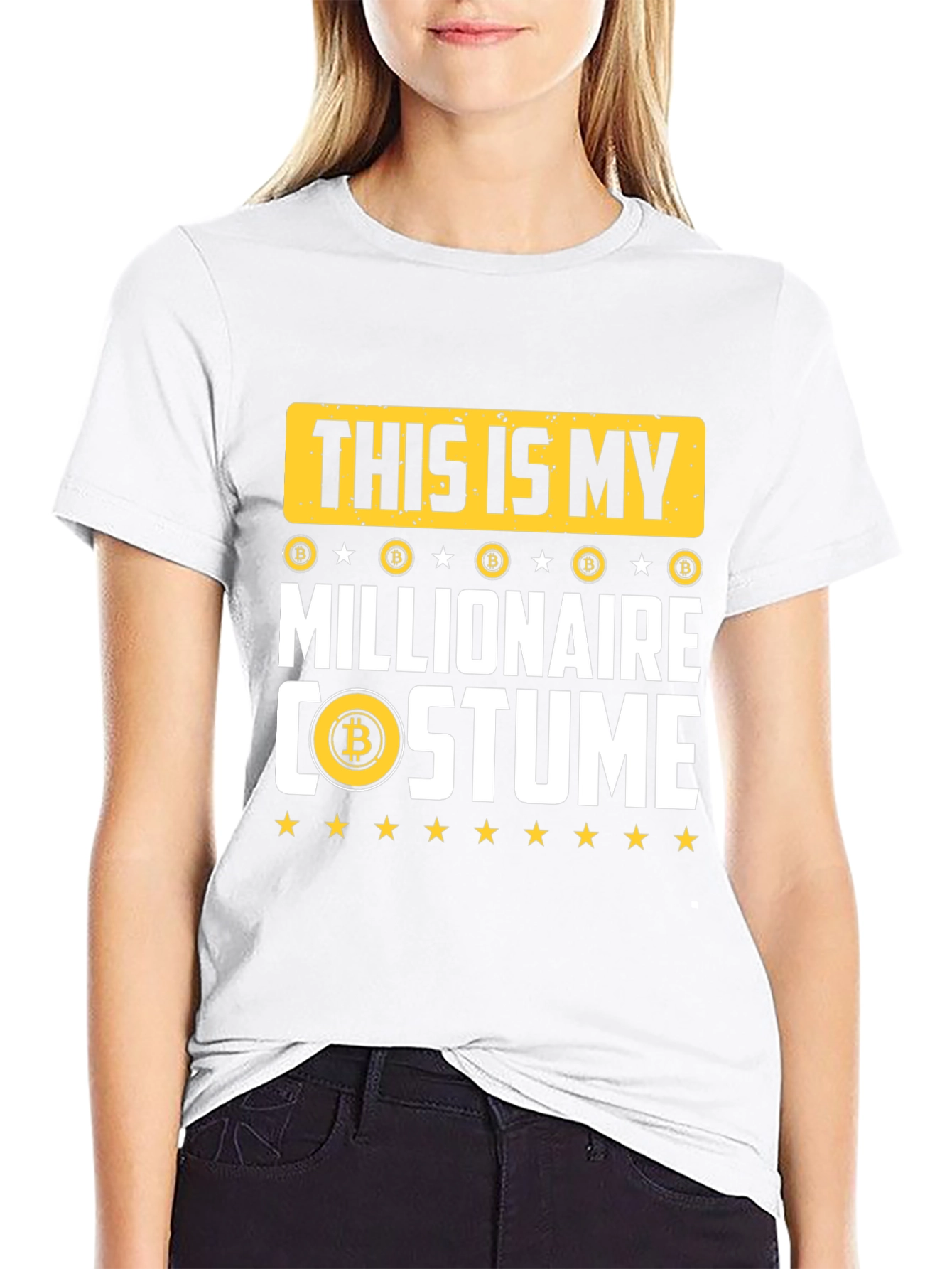 Bitcoin Millionaire Costume T-Shirt - Crypto Fashion