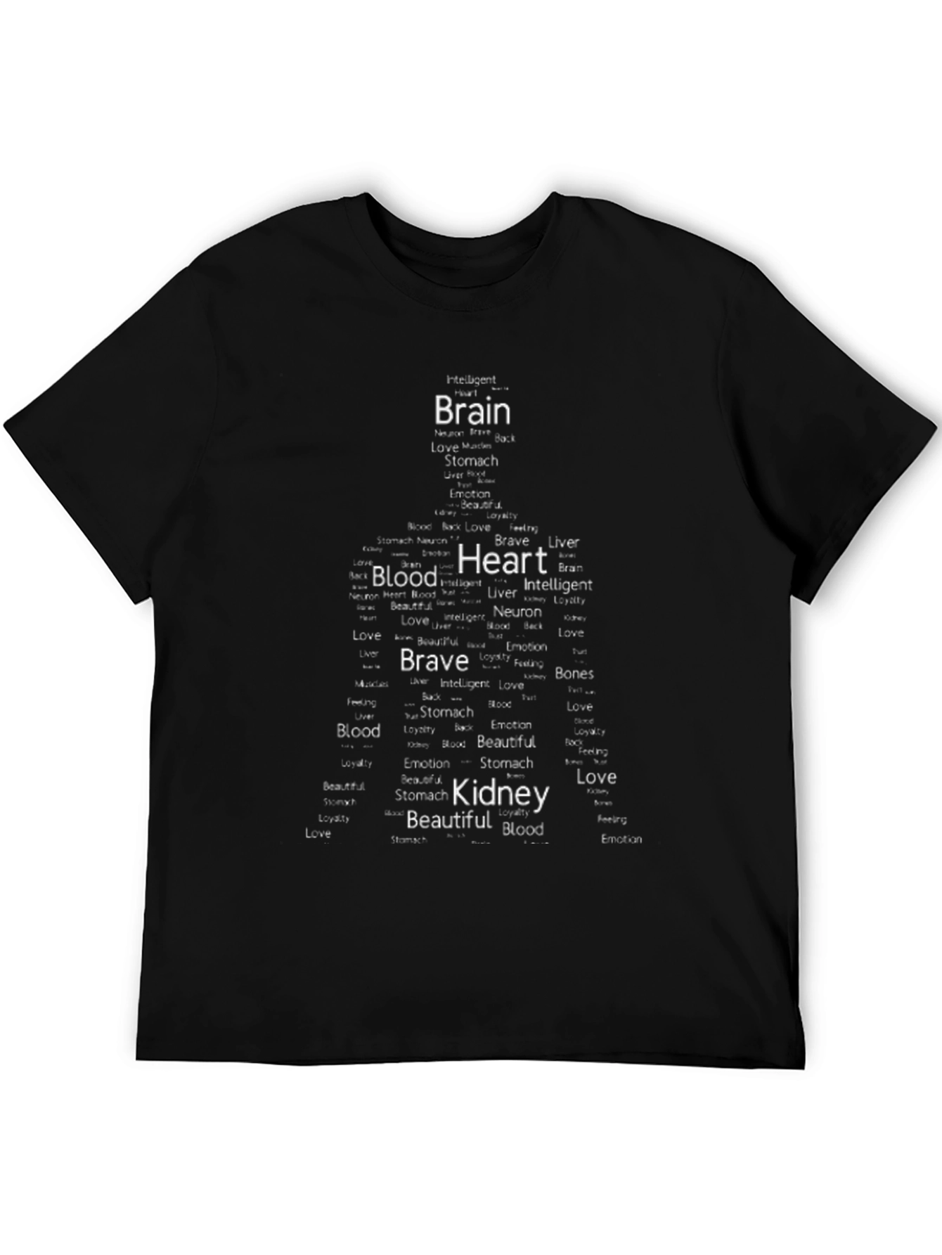 Anatomical Word Art T-Shirt