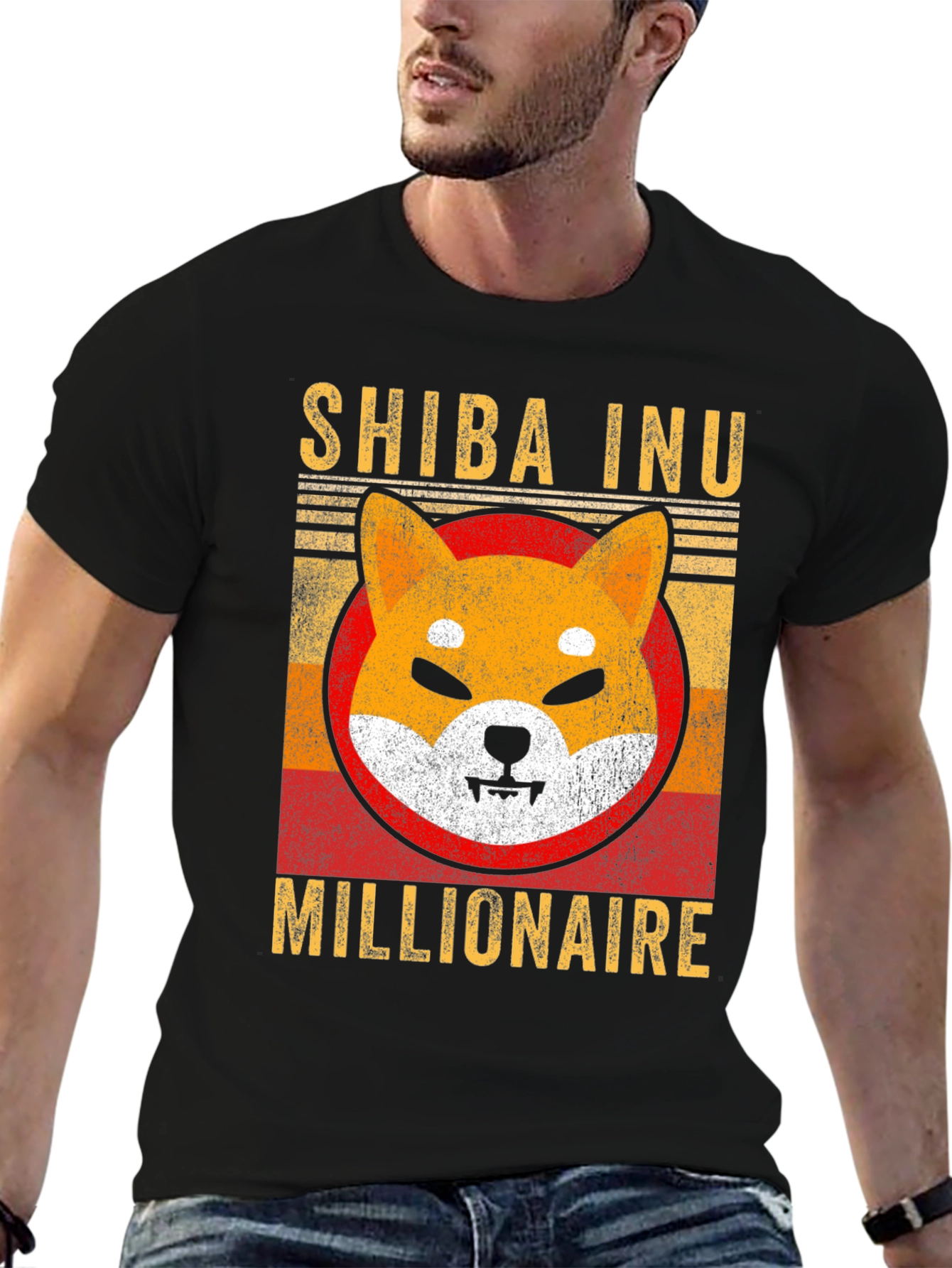 Shiba Inu Millionaire Graphic Tee