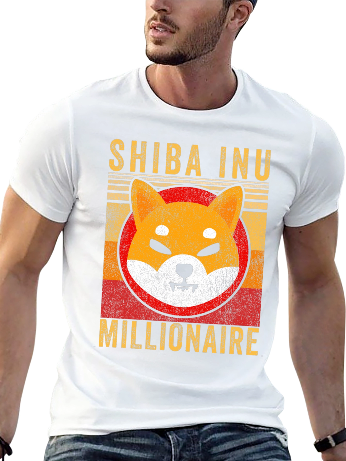 Shiba Inu Millionaire Graphic Tee