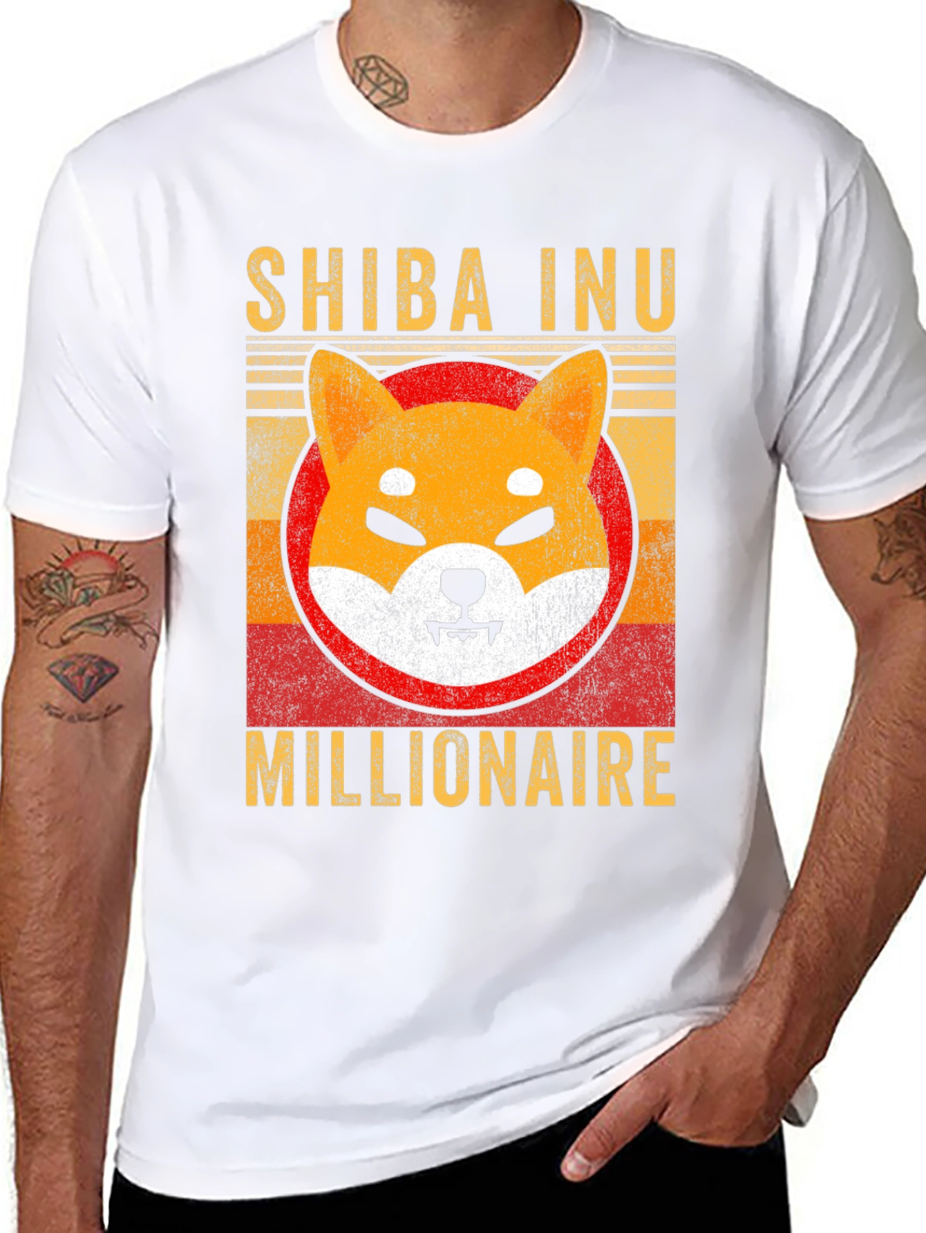 Shiba Inu Millionaire Graphic Tee