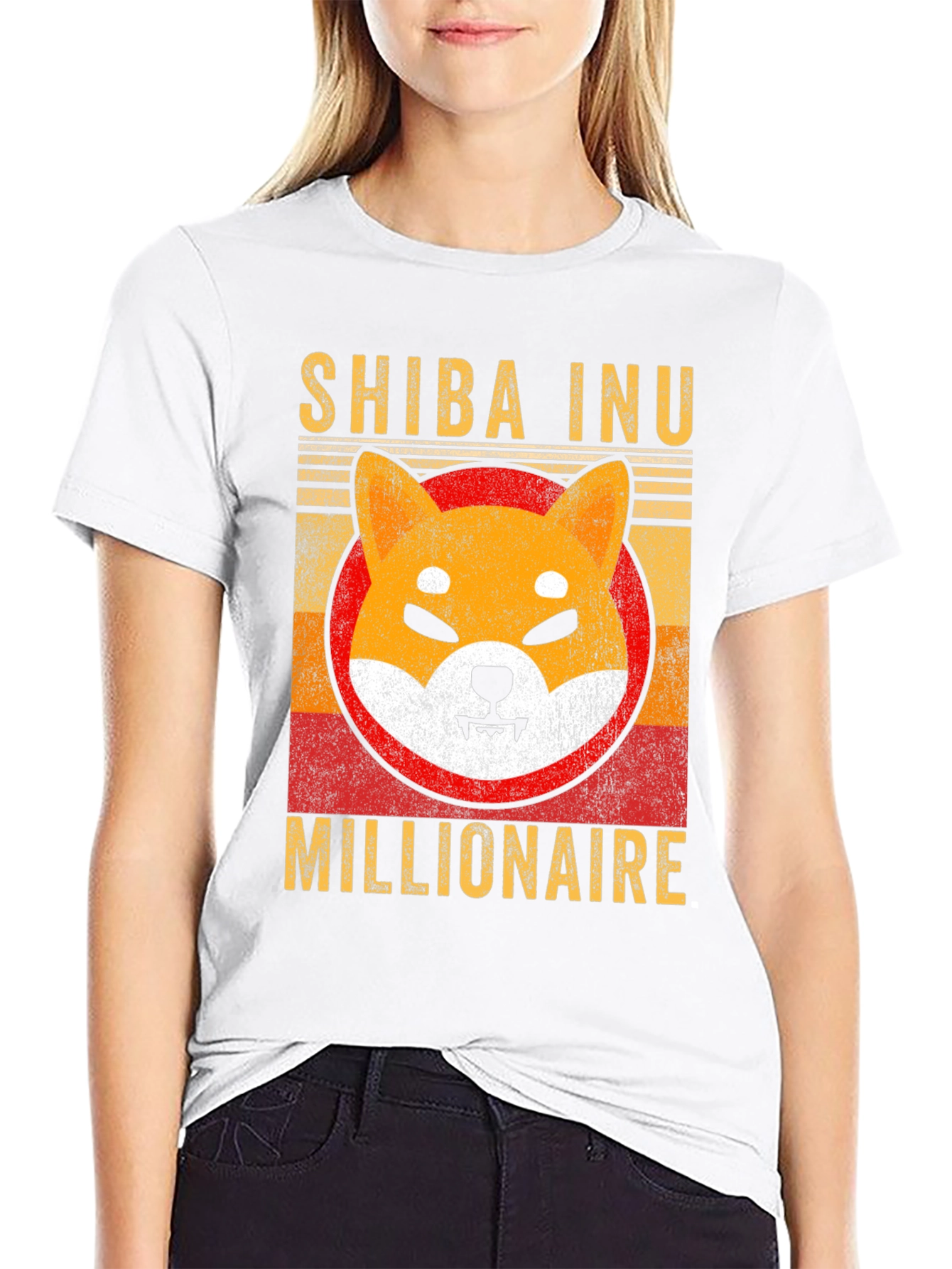 Shiba Inu Millionaire Graphic Tee