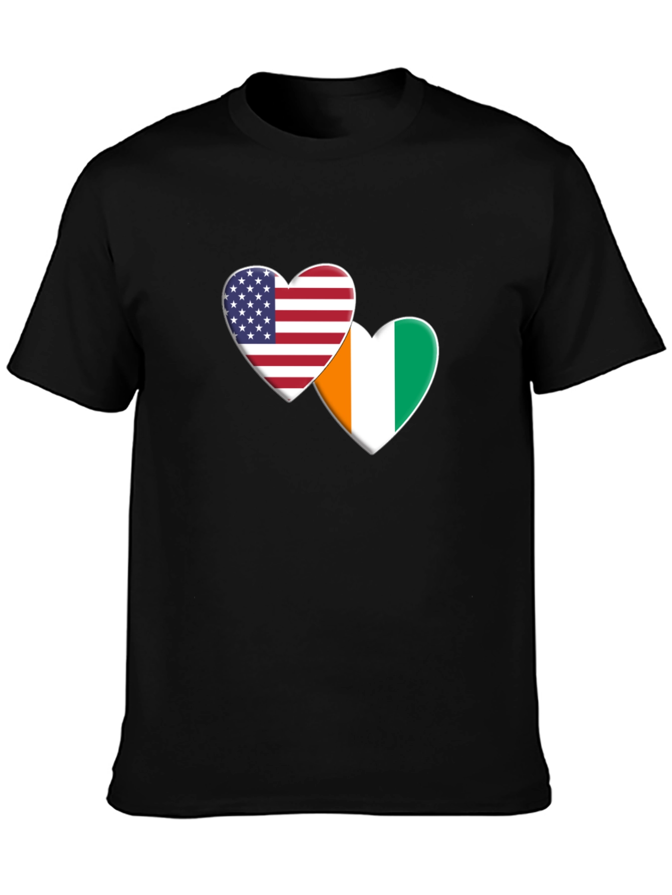 USA & Ivory Coast Love T-Shirt