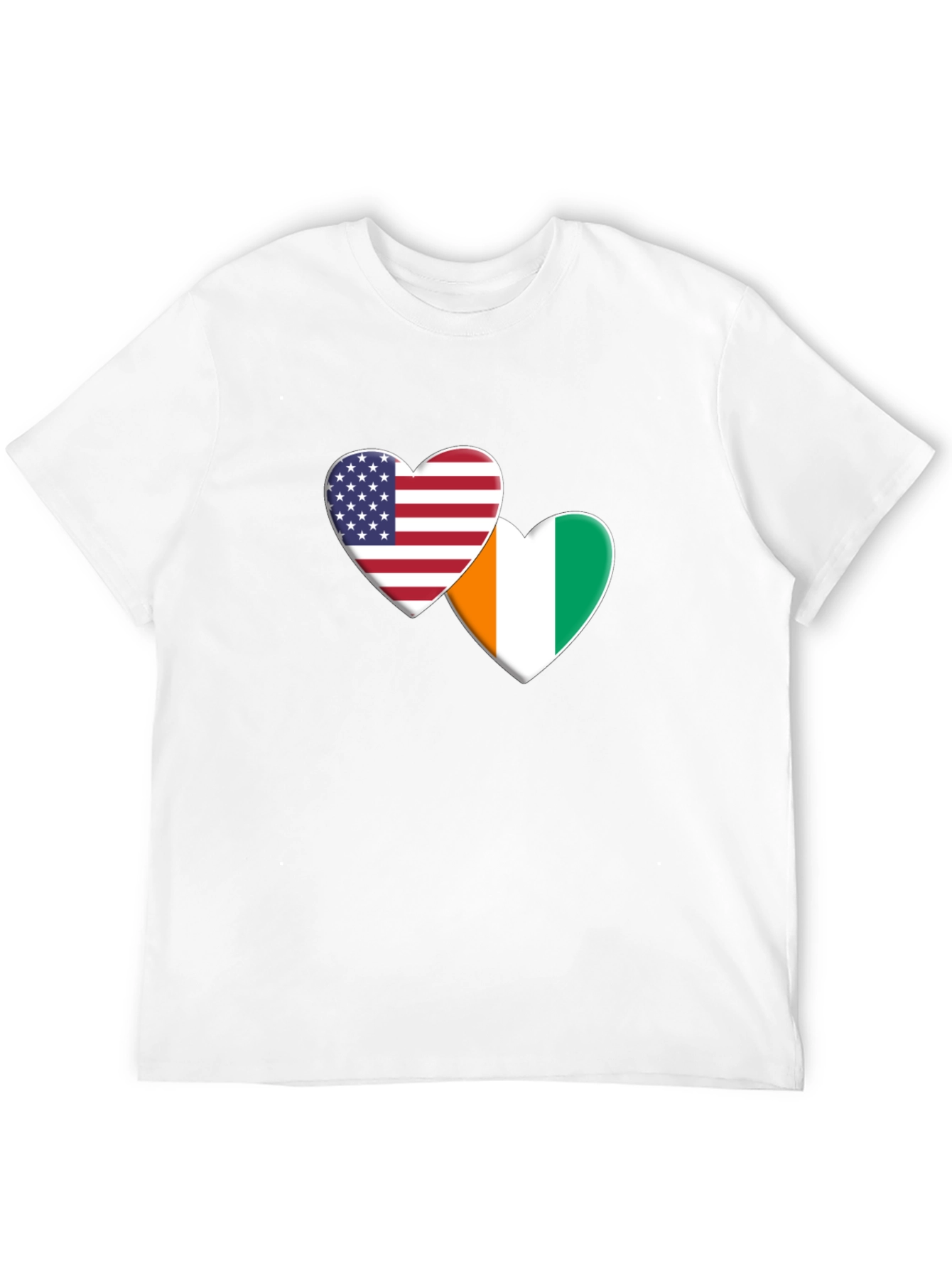 USA & Ivory Coast Love T-Shirt