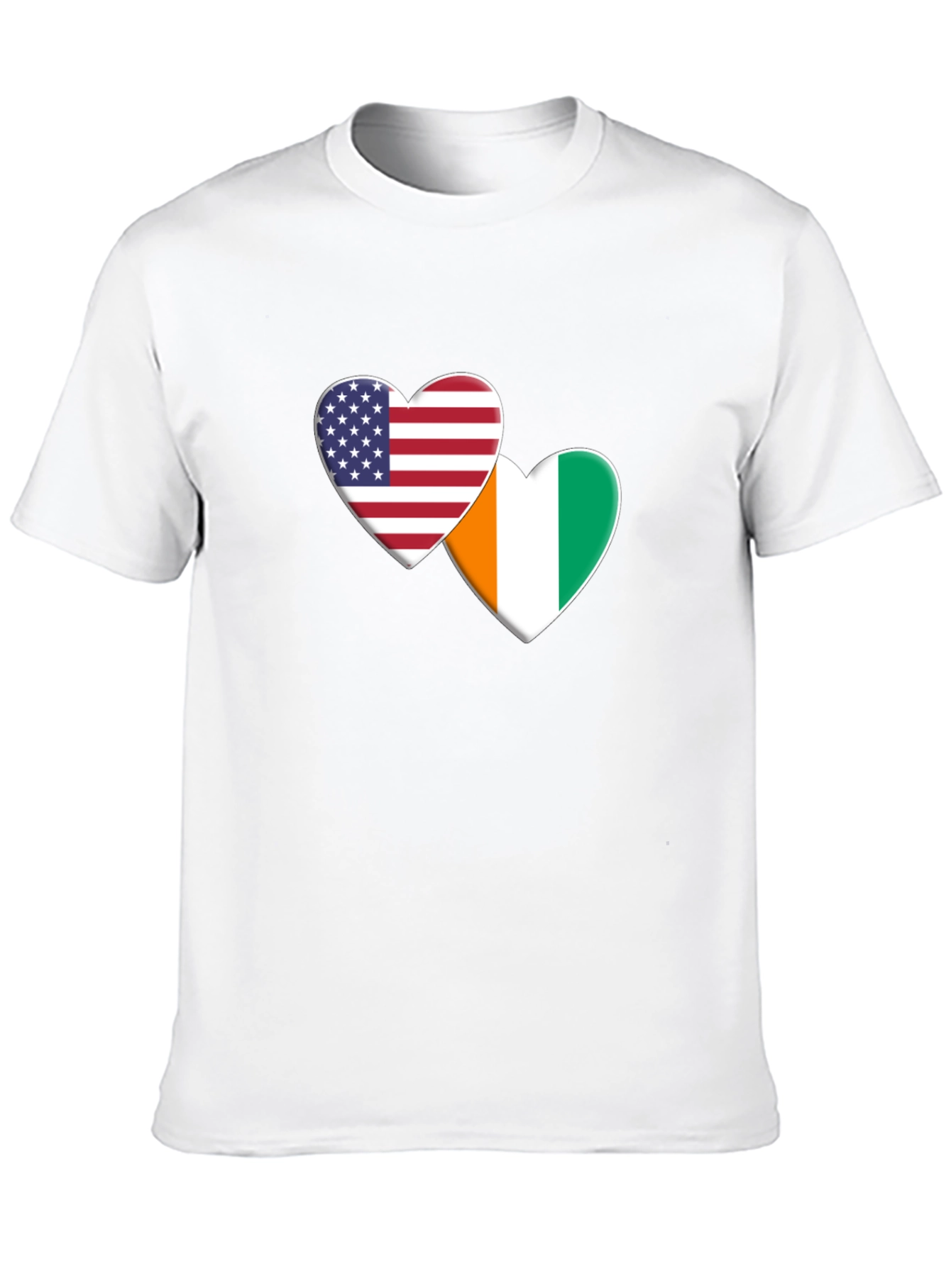 USA & Ivory Coast Love T-Shirt