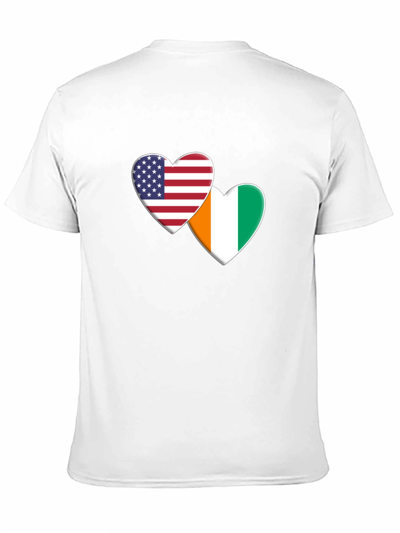 USA & Ivory Coast Love T-Shirt