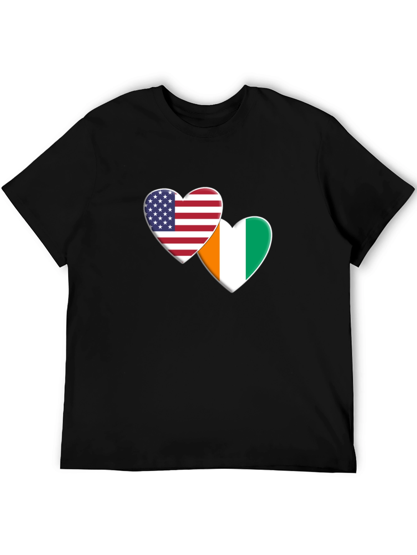 USA & Ivory Coast Love T-Shirt