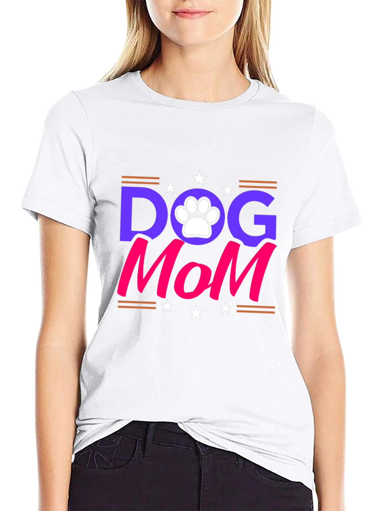 Dog Mom Graphic Tee