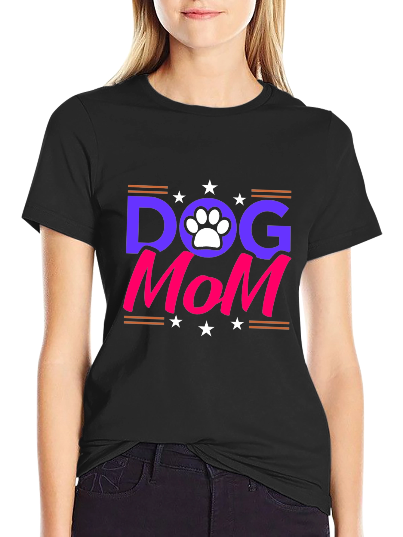 Dog Mom Graphic Tee