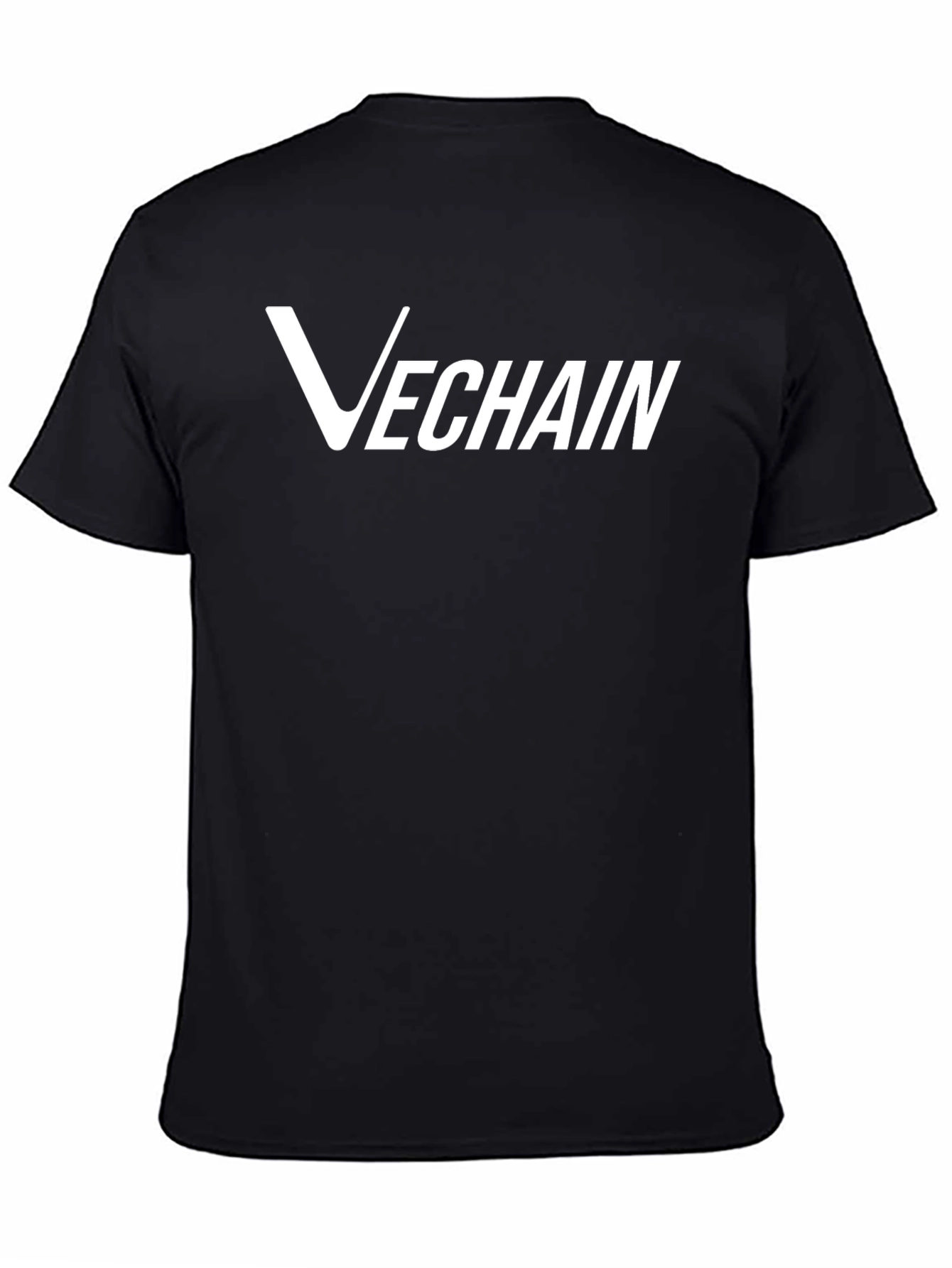 VeChain Logo T-Shirt - Black Comfortable Fit