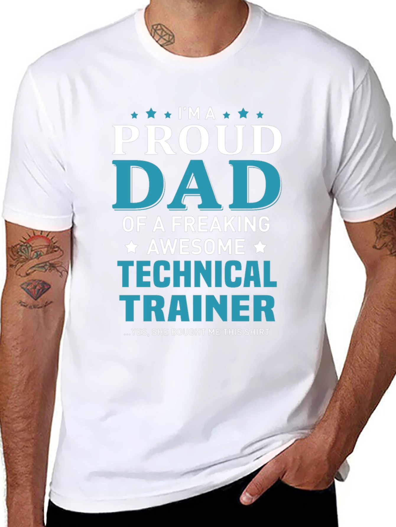 Proud Dad of a Technical Trainer T-Shirt