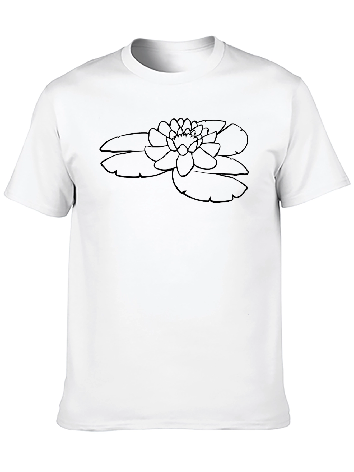 Black Lily Pad Graphic Tee