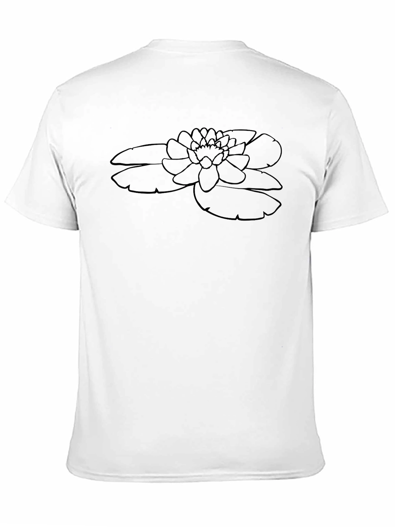 Black Lily Pad Graphic Tee