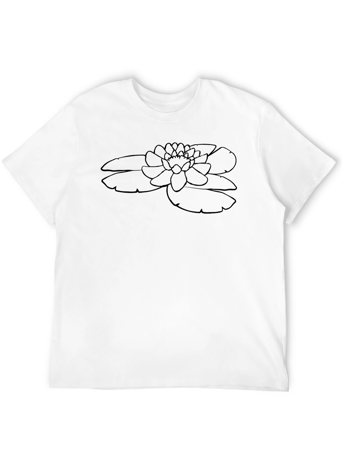 Black Lily Pad Graphic Tee