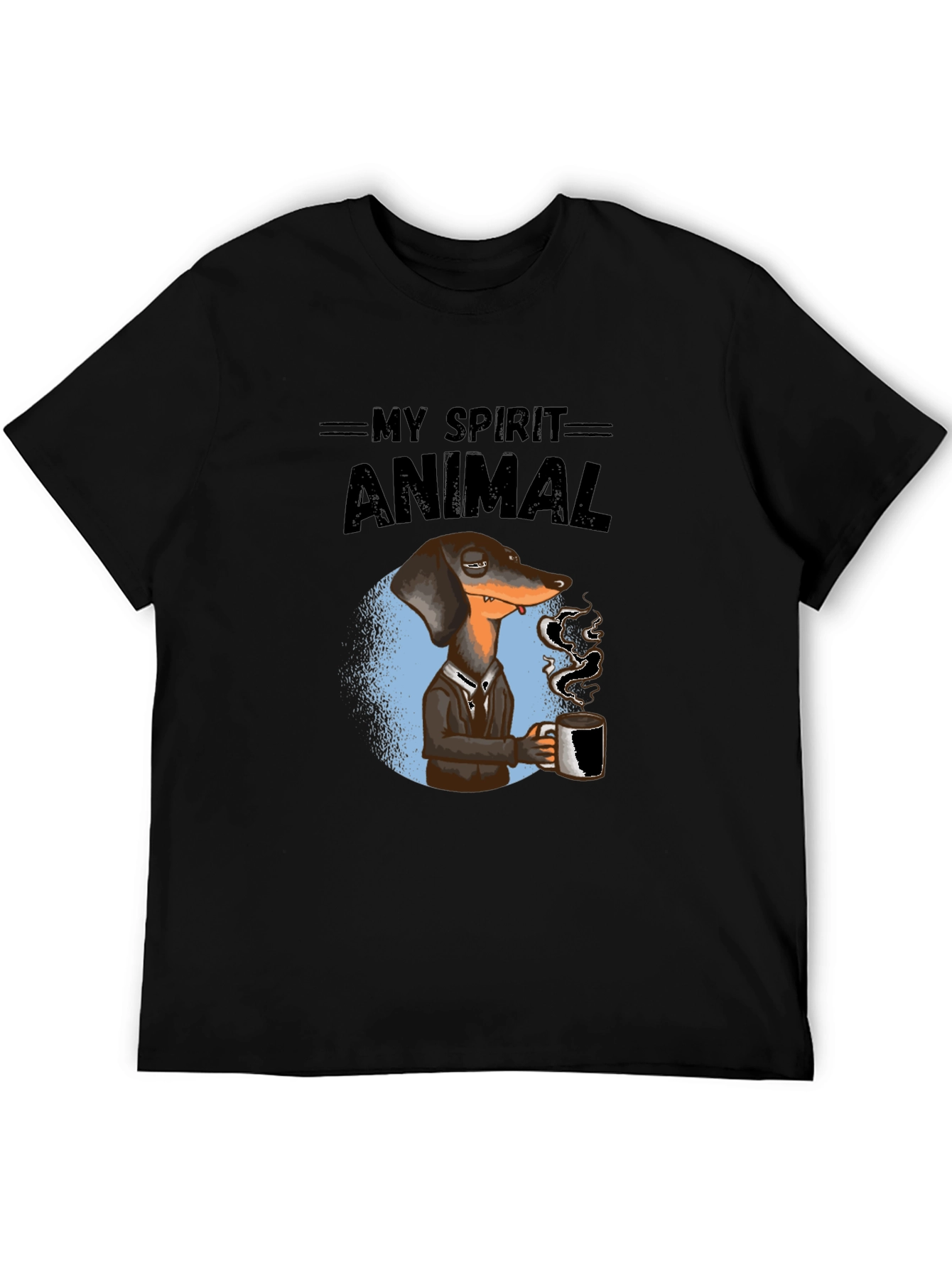 My Spirit Animal Dachshund Coffee T-Shirt