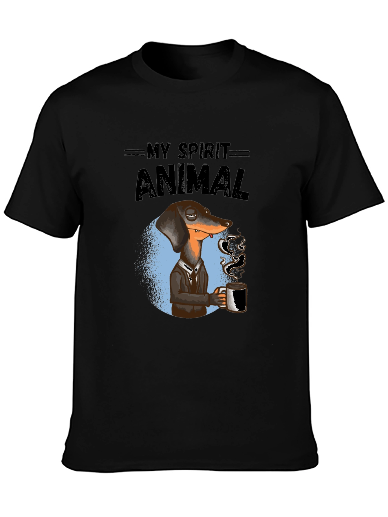 My Spirit Animal Dachshund Coffee T-Shirt