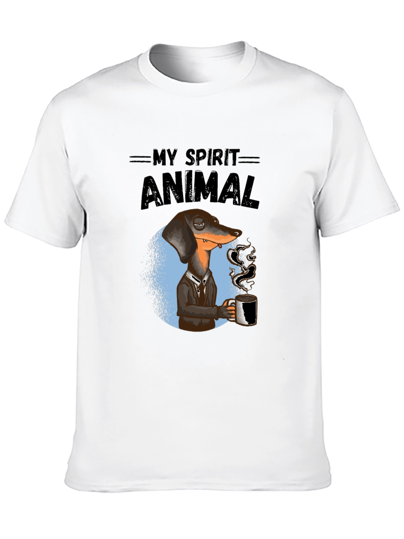 My Spirit Animal Dachshund Coffee T-Shirt