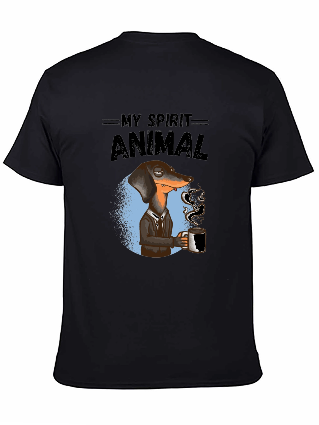 My Spirit Animal Dachshund Coffee T-Shirt