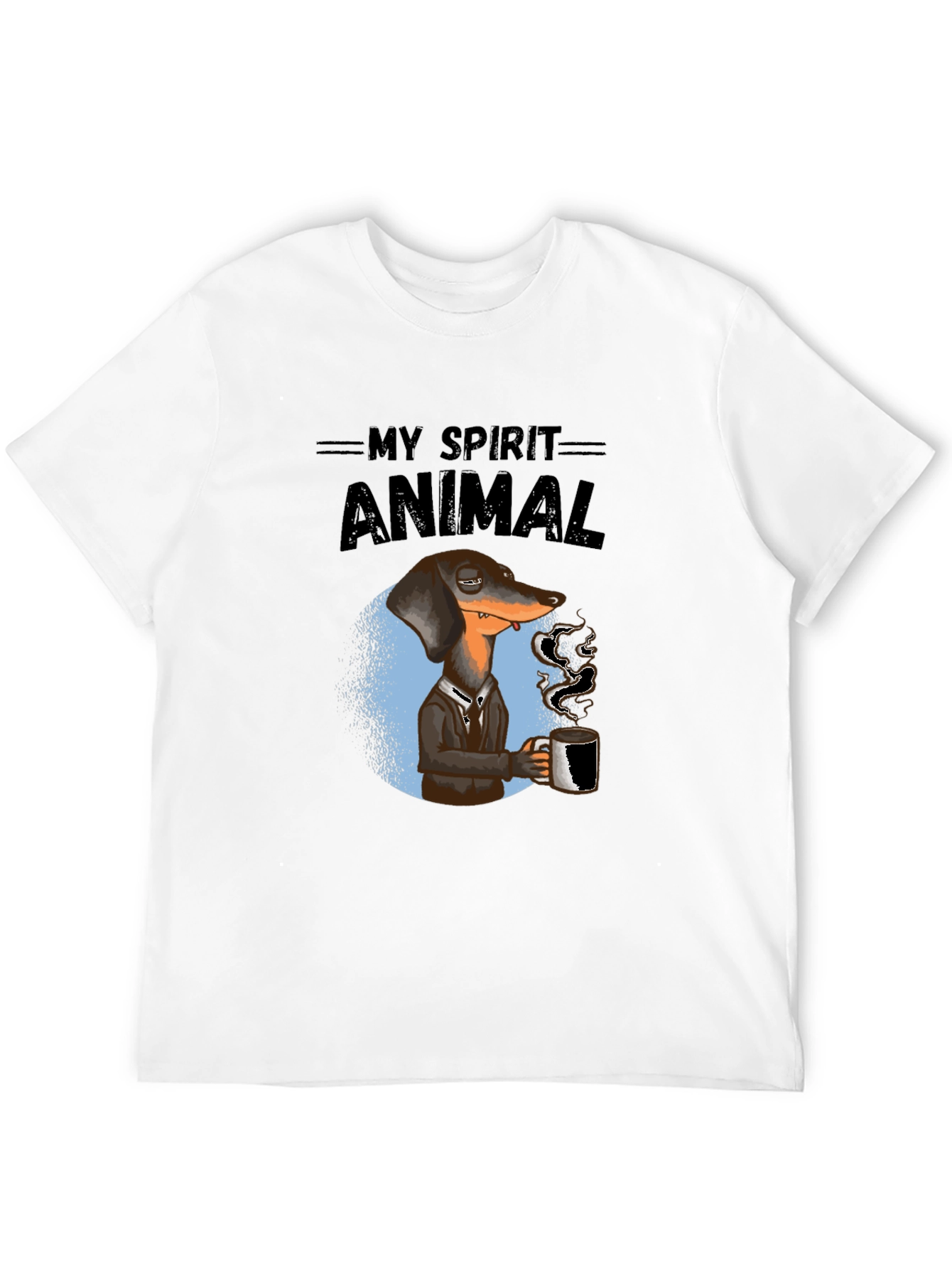 My Spirit Animal Dachshund Coffee T-Shirt