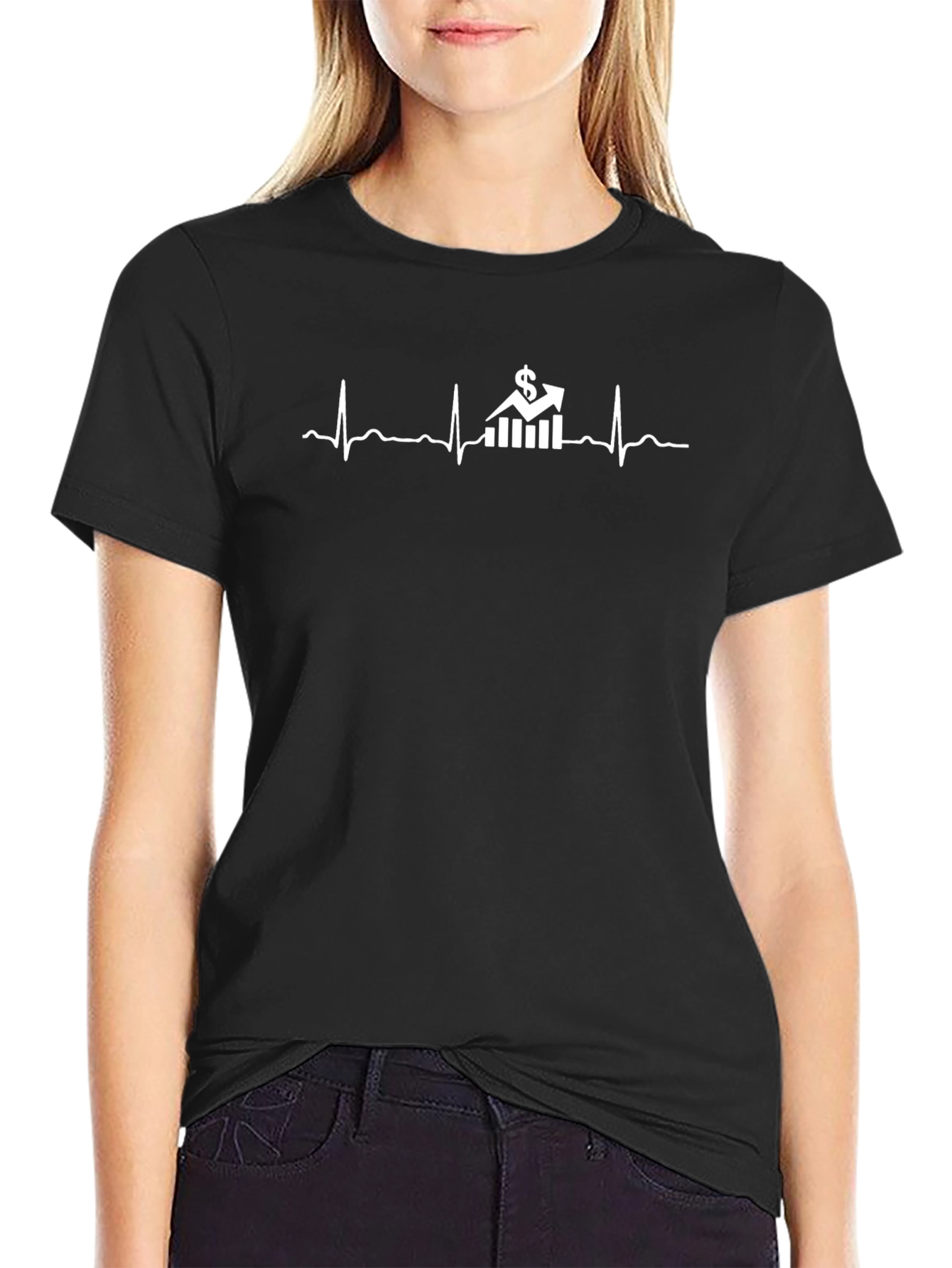 Trader Heartbeat Graphic Tee