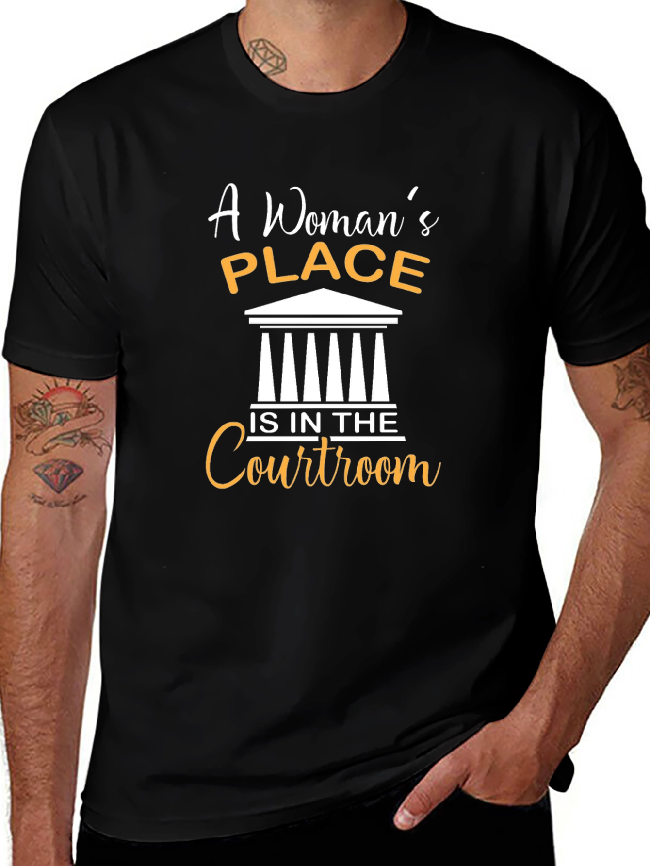 Womans Place Is In The Courtroom T-Shirt