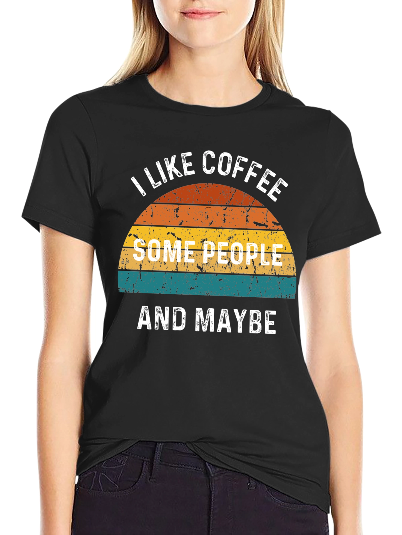 I Like Coffee Some People & Maybe T-Shirt