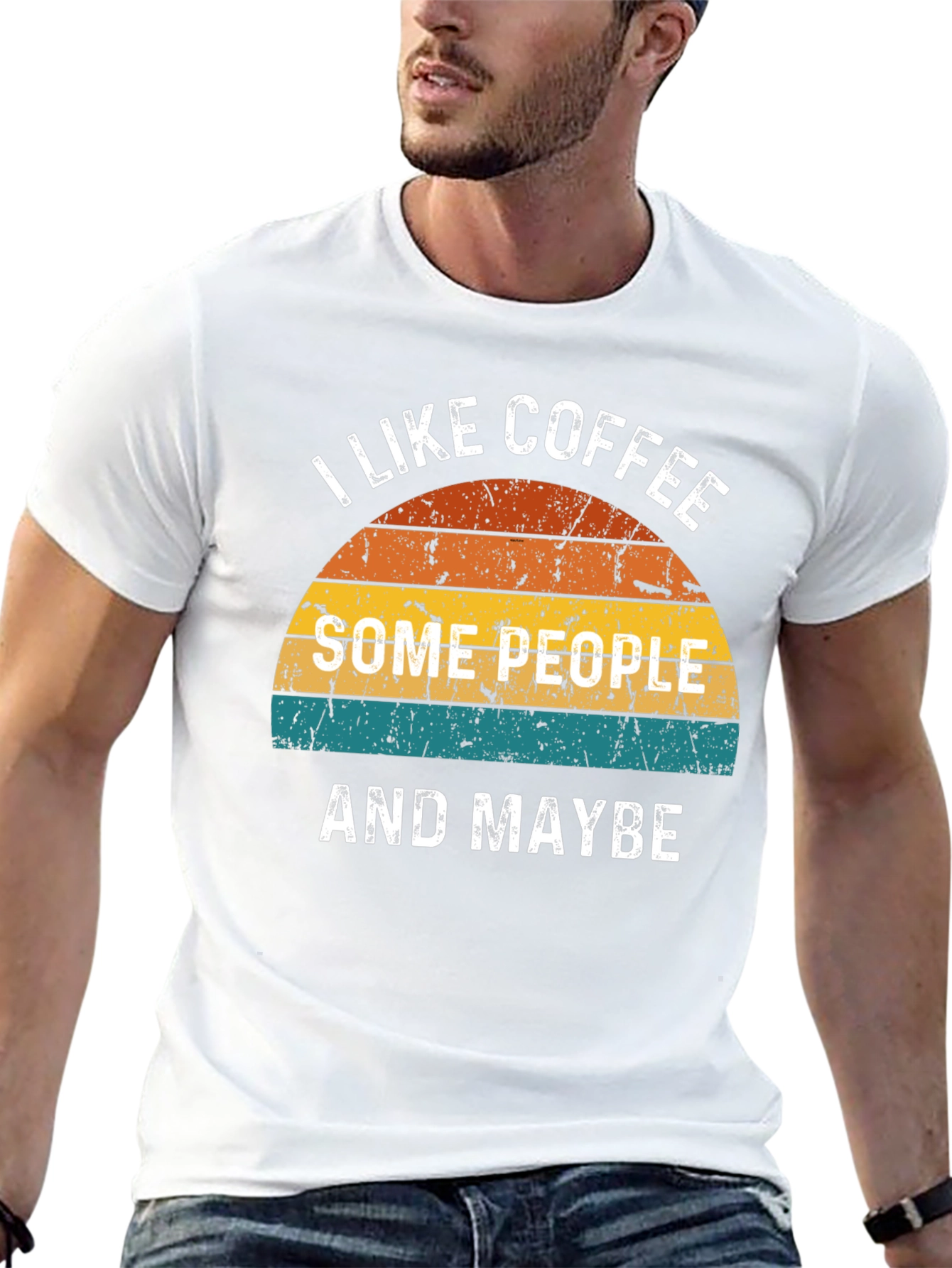 I Like Coffee Some People & Maybe T-Shirt