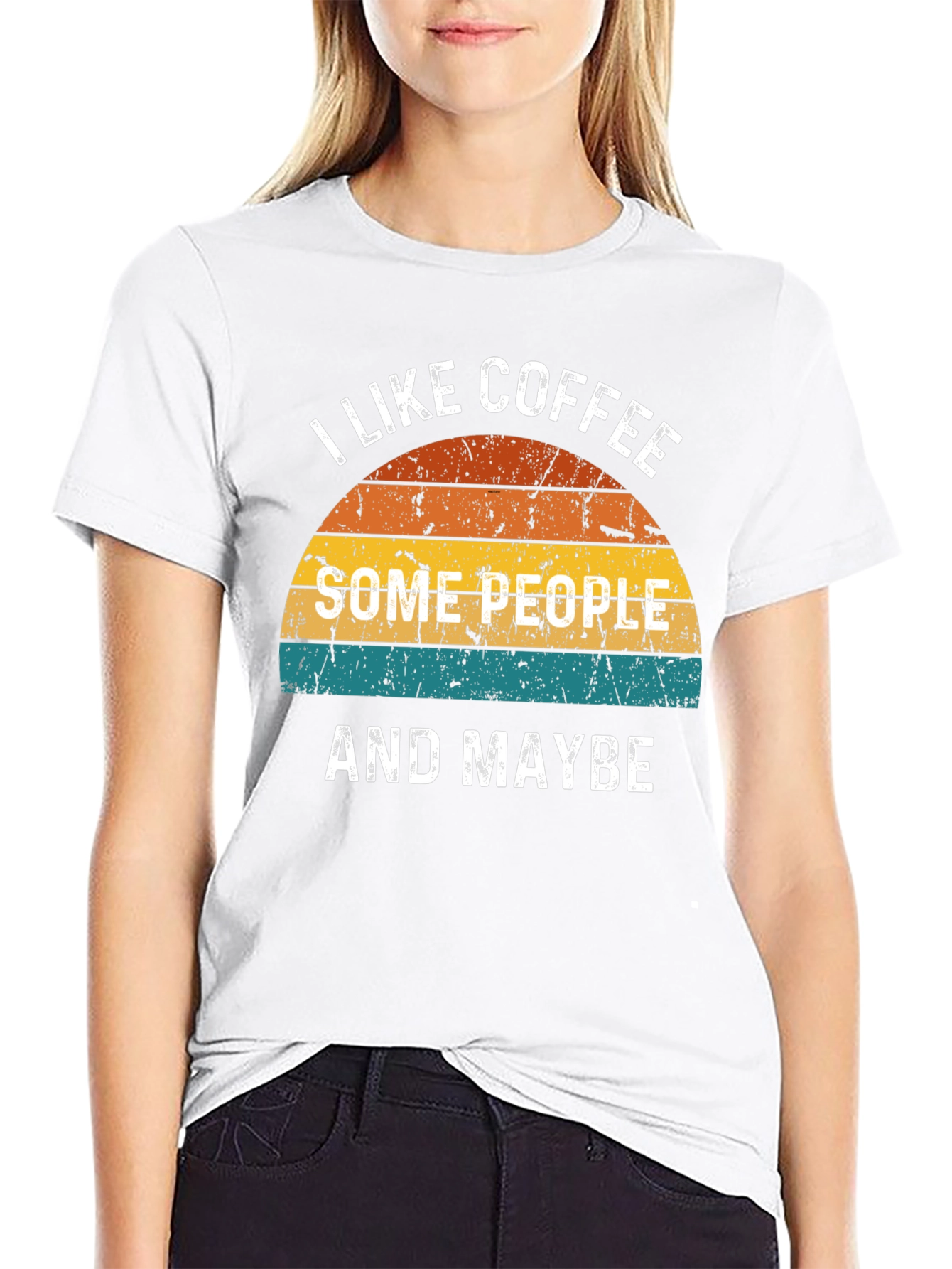 I Like Coffee Some People & Maybe T-Shirt