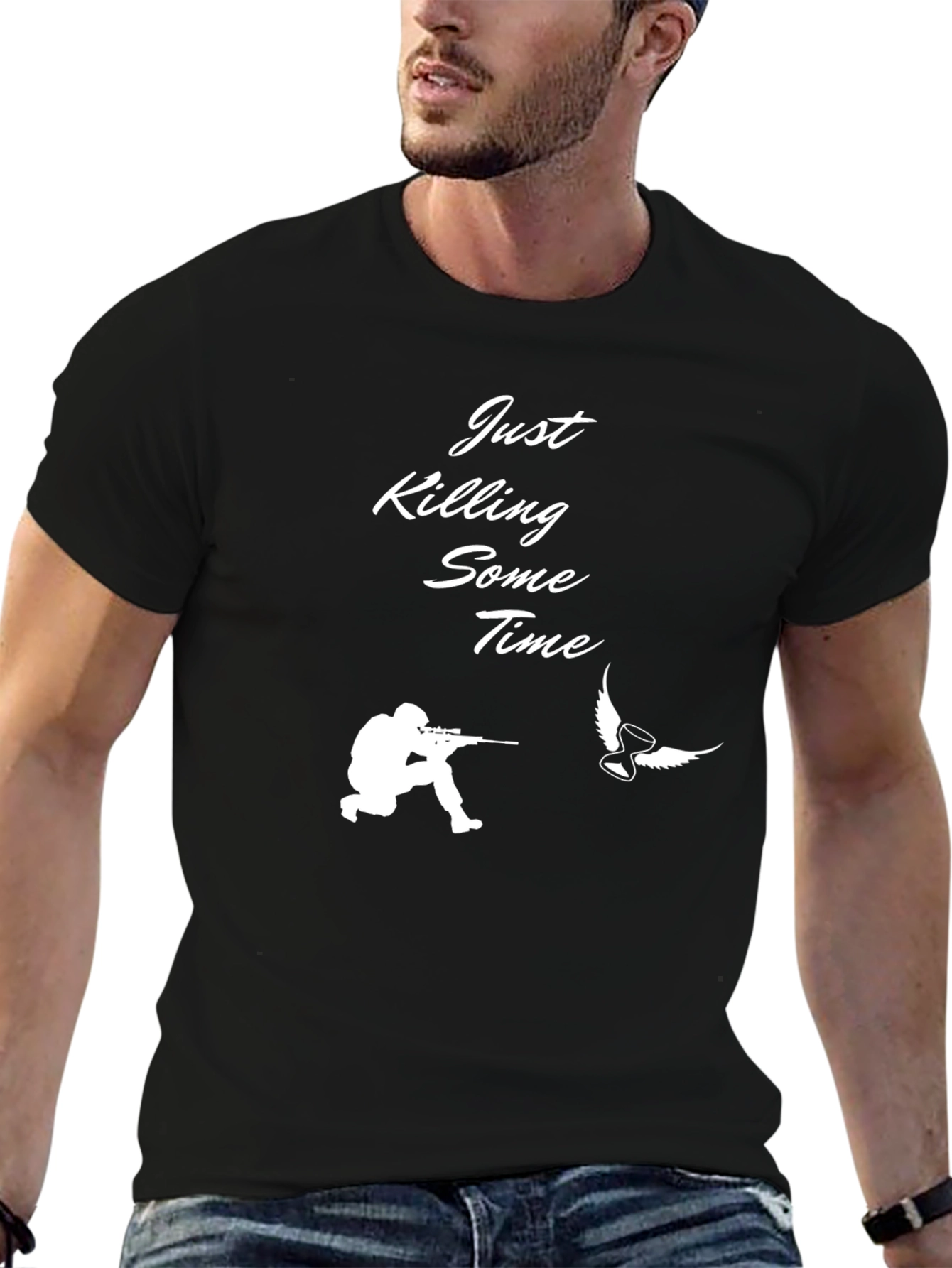 Just Killing Some Time T-Shirt Graphic Tee