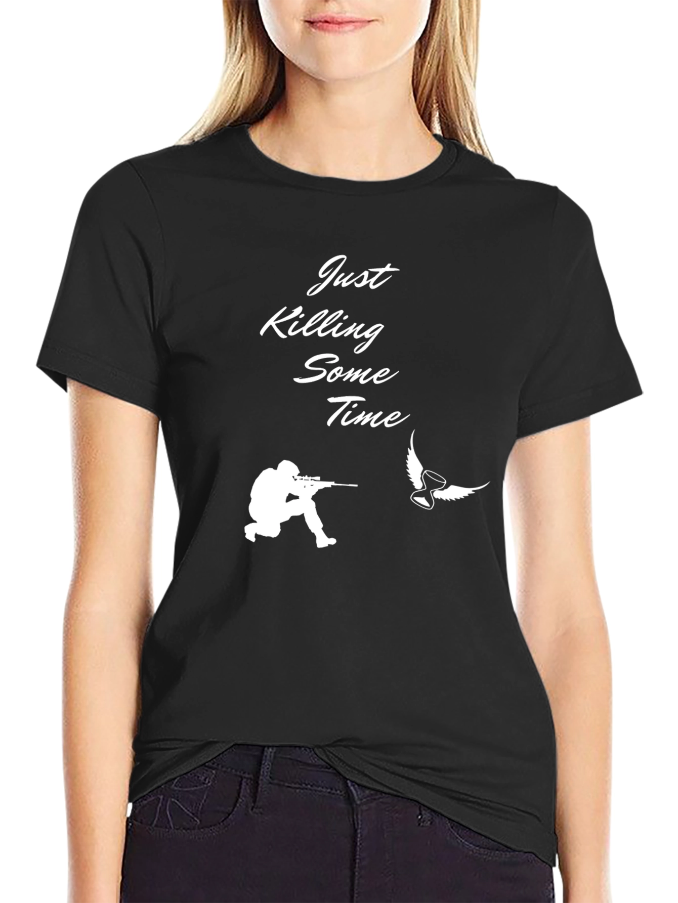 Just Killing Some Time T-Shirt Graphic Tee