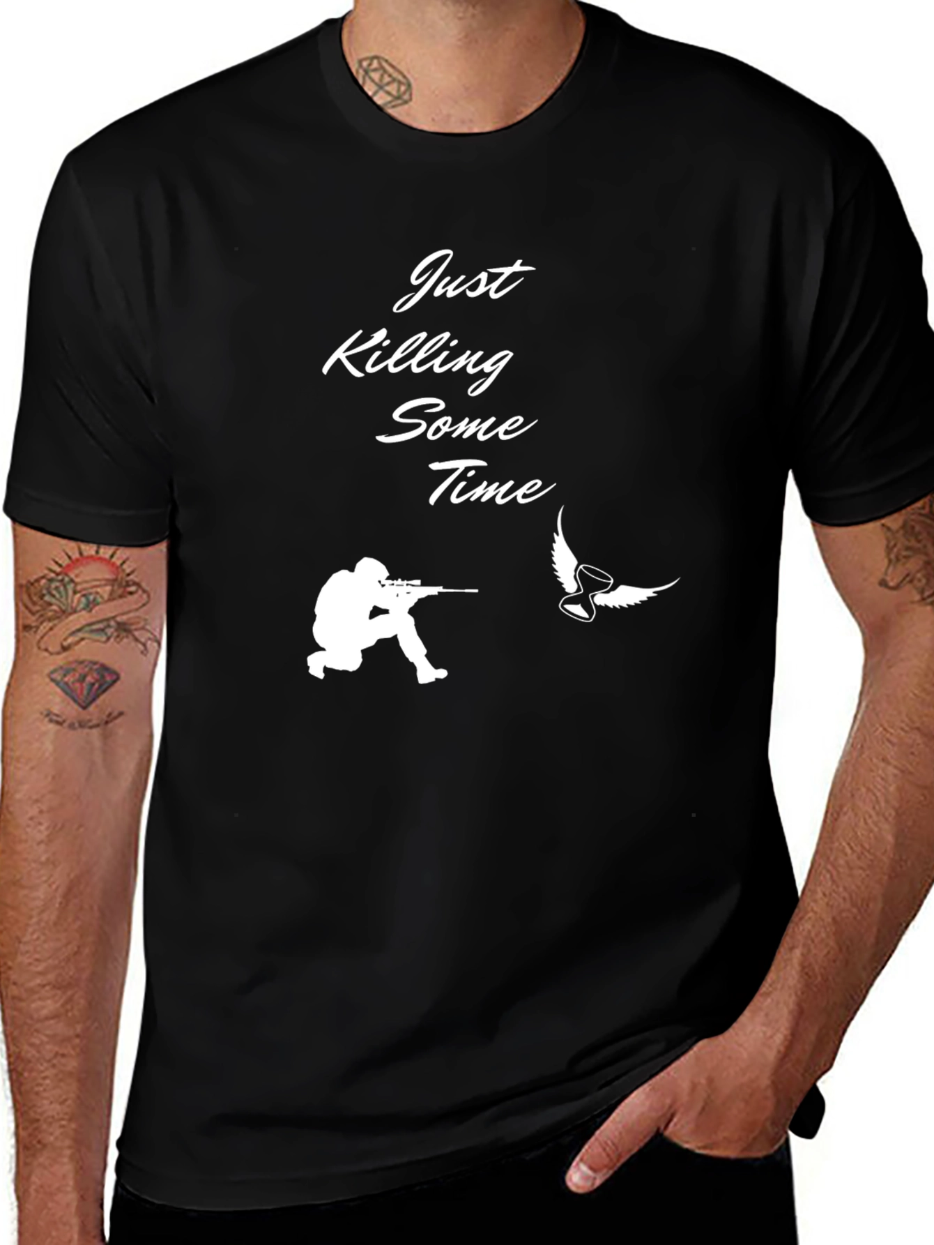 Just Killing Some Time T-Shirt Graphic Tee
