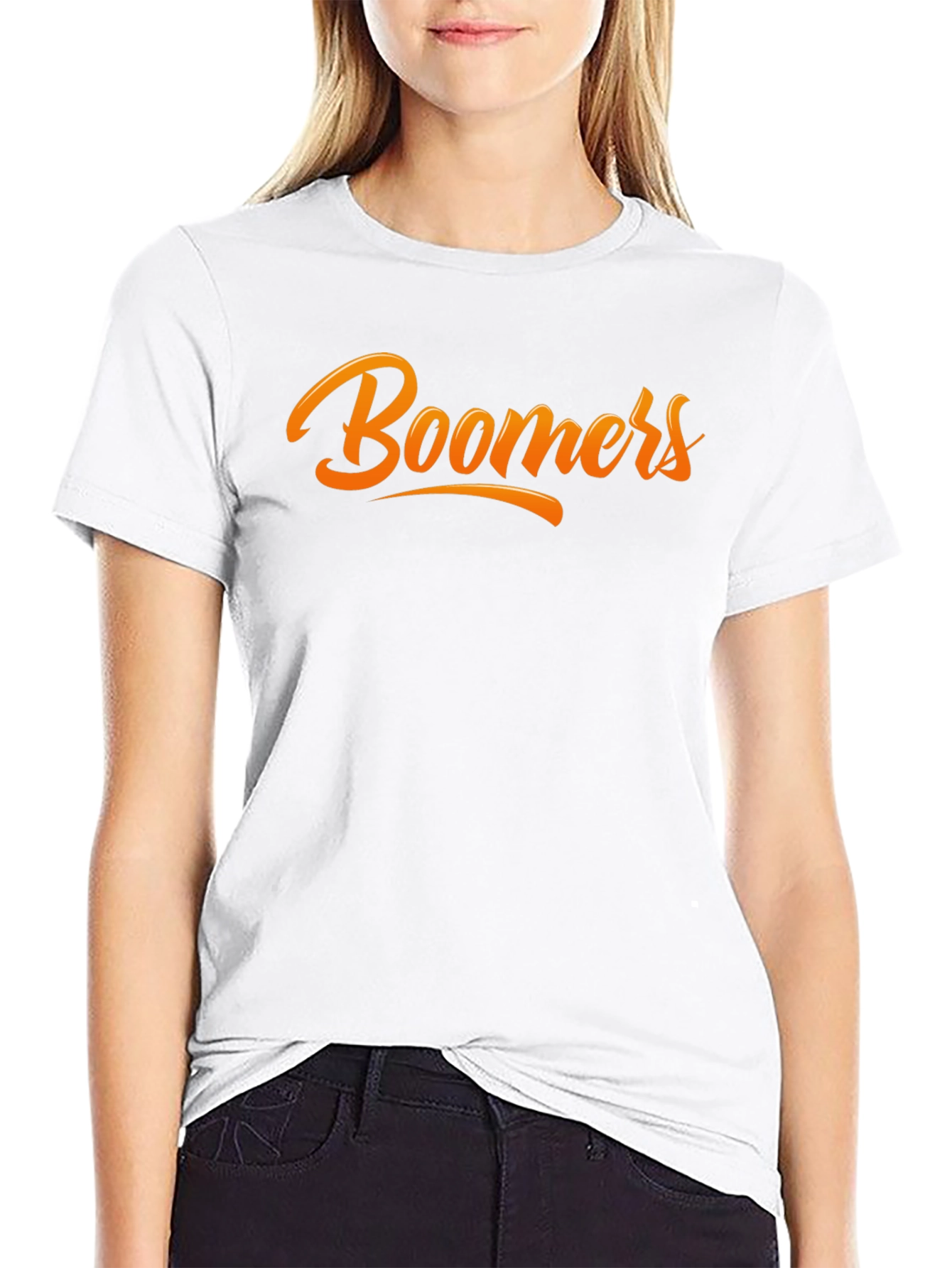 Boomers Graphic Tee - Stylish Black T-Shirt