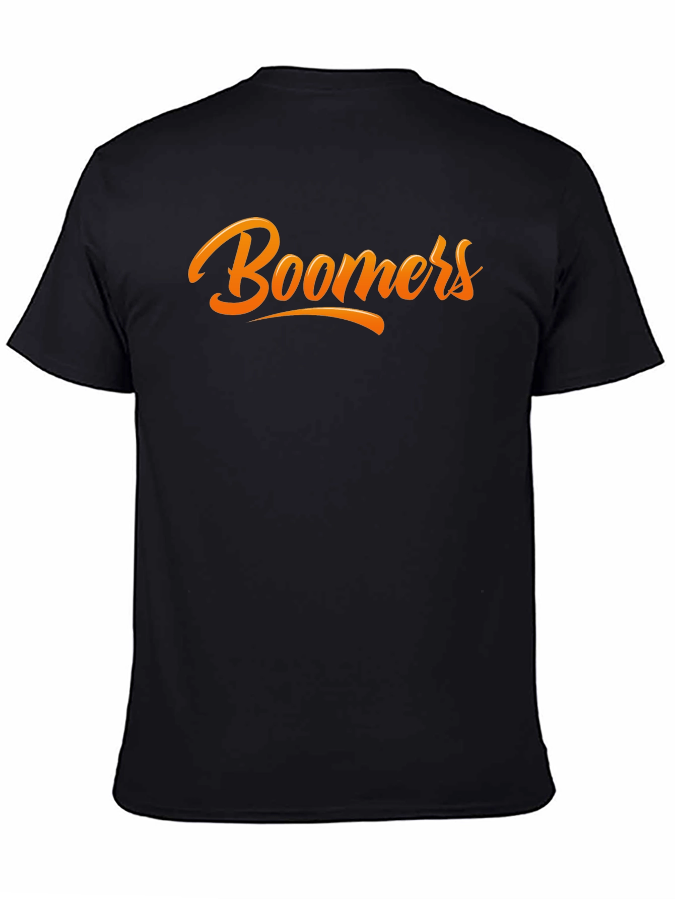 Boomers Graphic Tee - Stylish Black T-Shirt