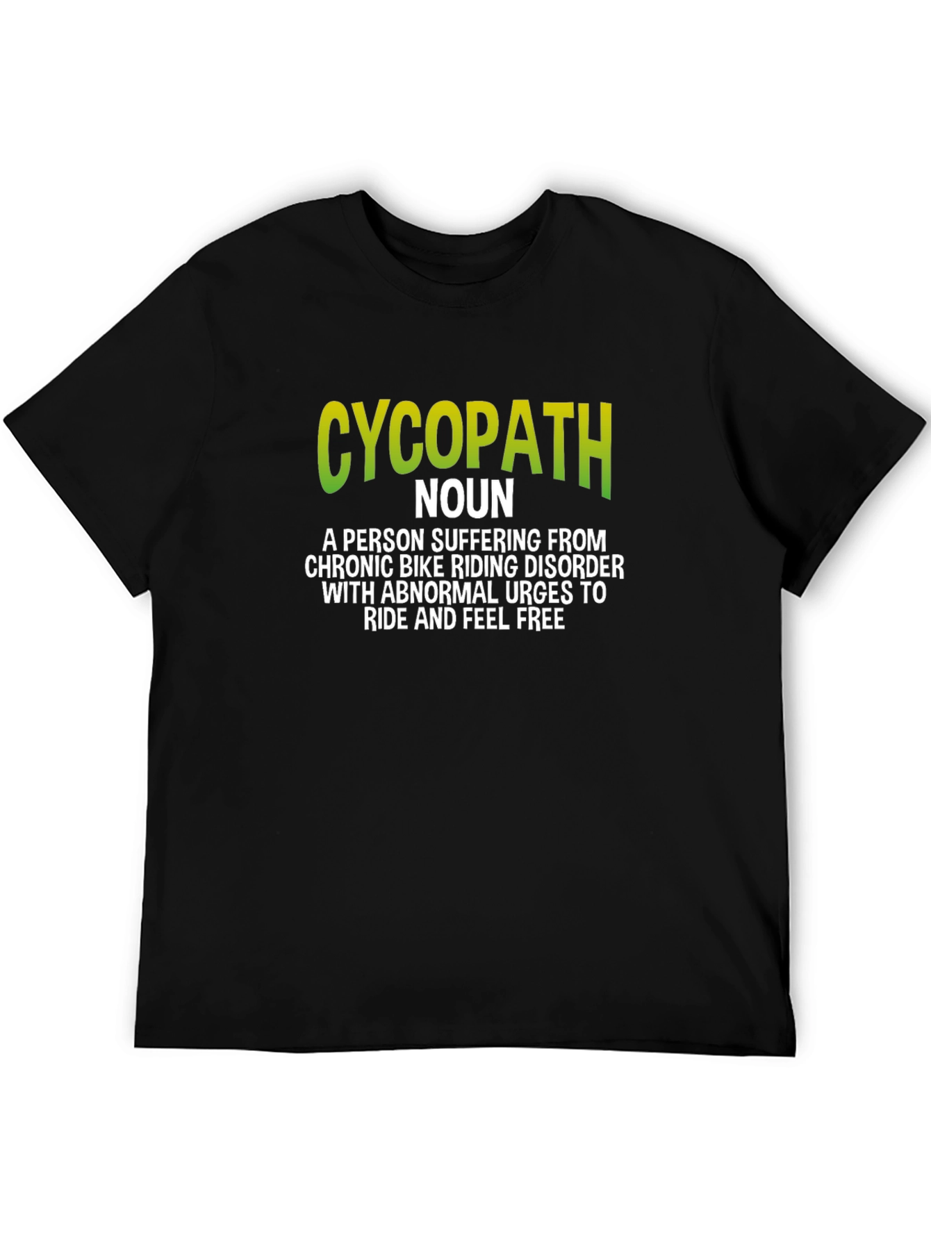 CycoPath Biker T-Shirt - Funny Cycling Disorder Tee