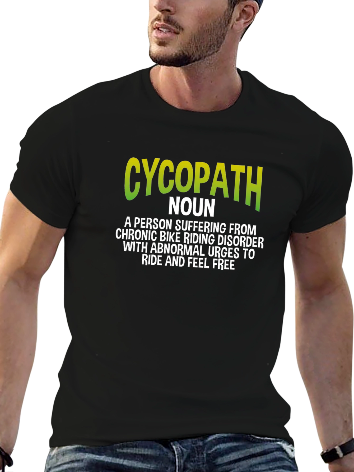 CycoPath Biker T-Shirt - Funny Cycling Disorder Tee