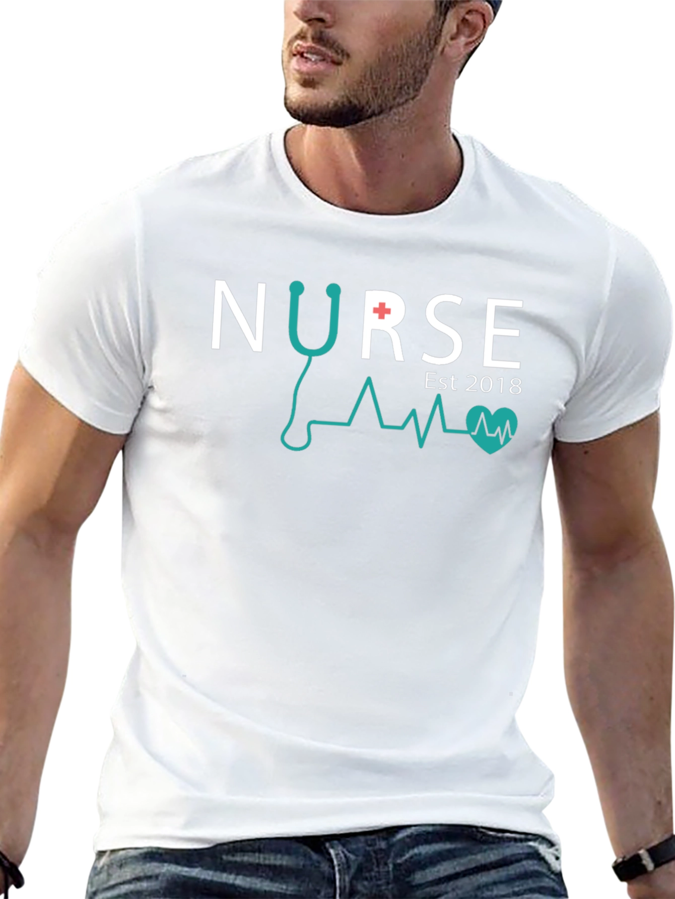 Nurse Est 2018 T-Shirt Black