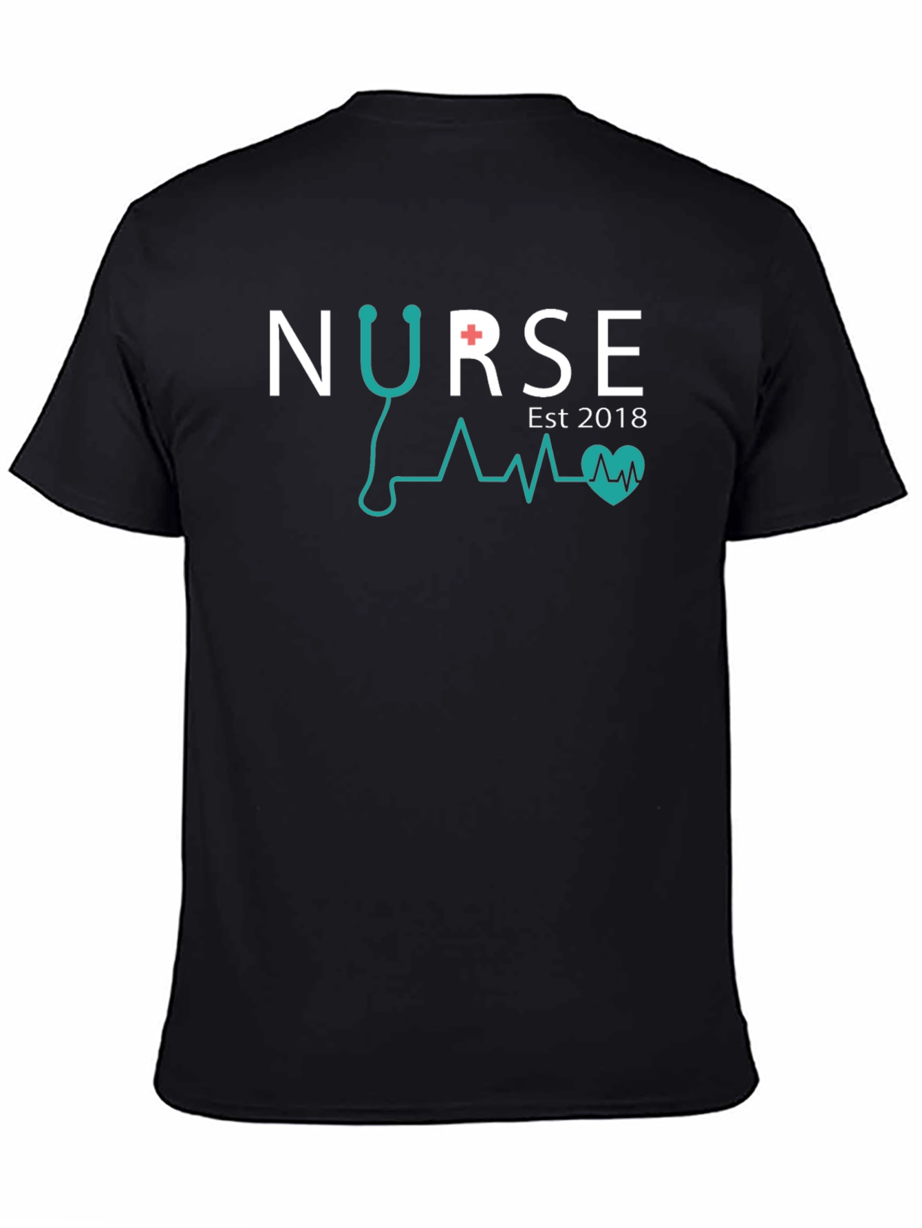 Nurse Est 2018 T-Shirt Black