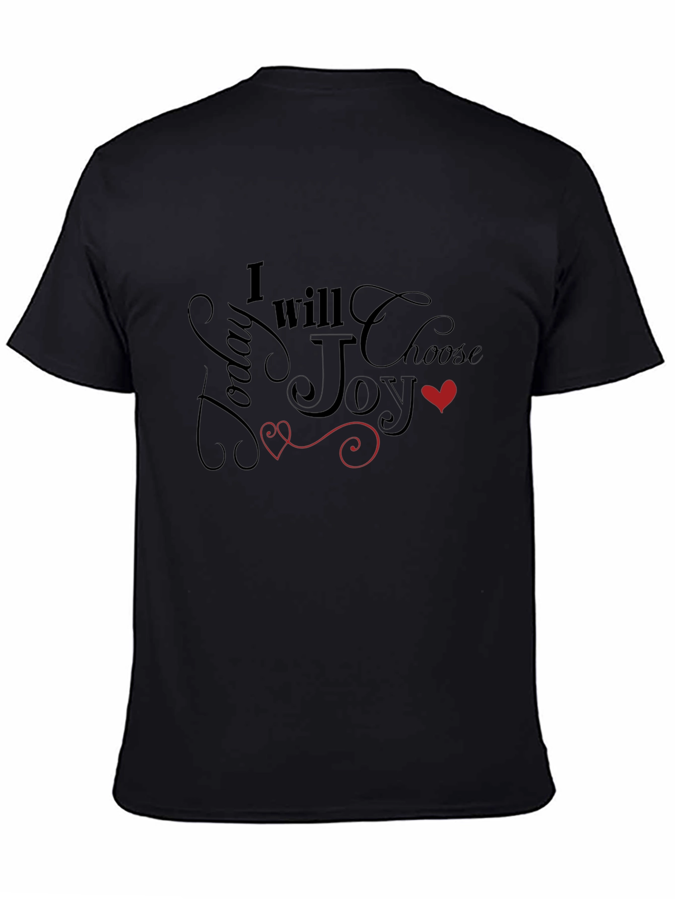 Choose Joy Graphic Tee - Inspirational Message