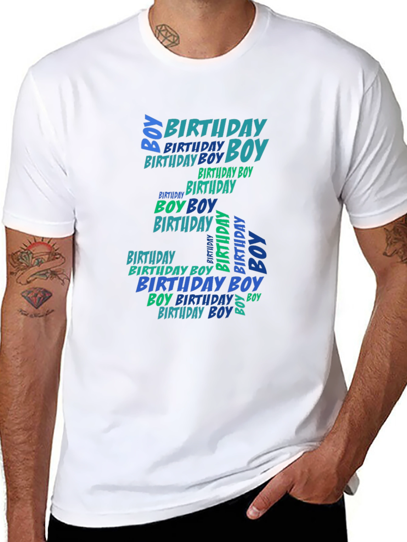 Birthday Boy Number 5 T-Shirt