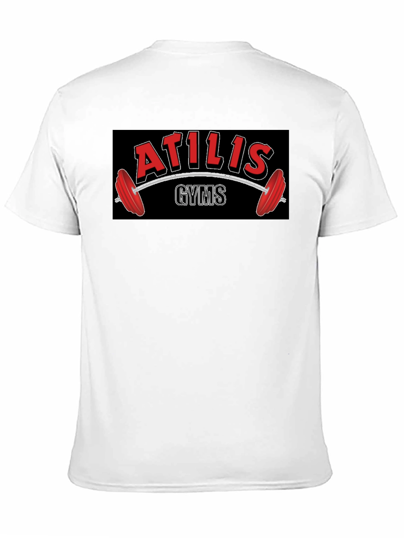 Atilis Gyms Black T-Shirt - Weightlifting Apparel