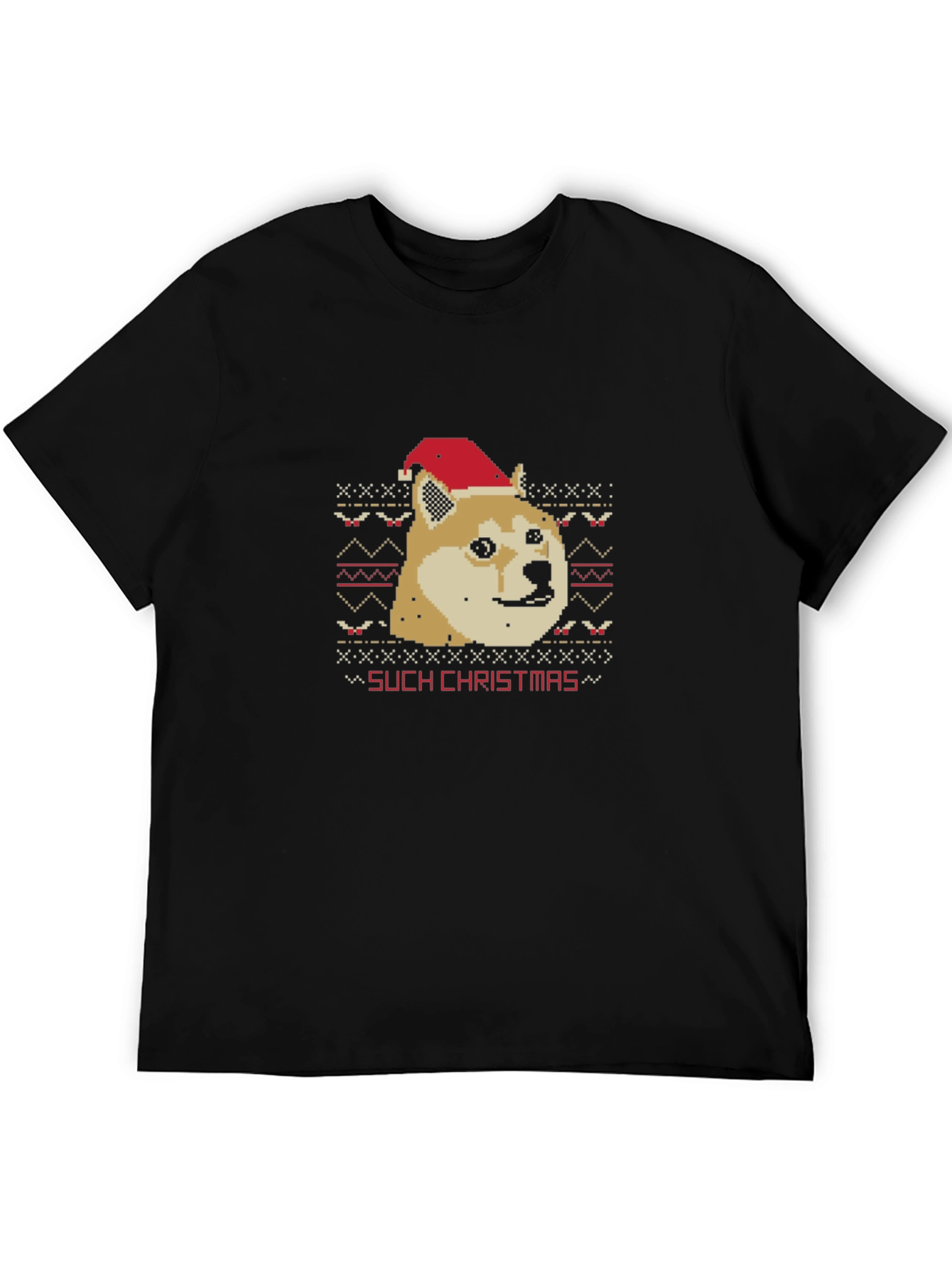 Doge Christmas Sweater T-Shirt - Such Festive!