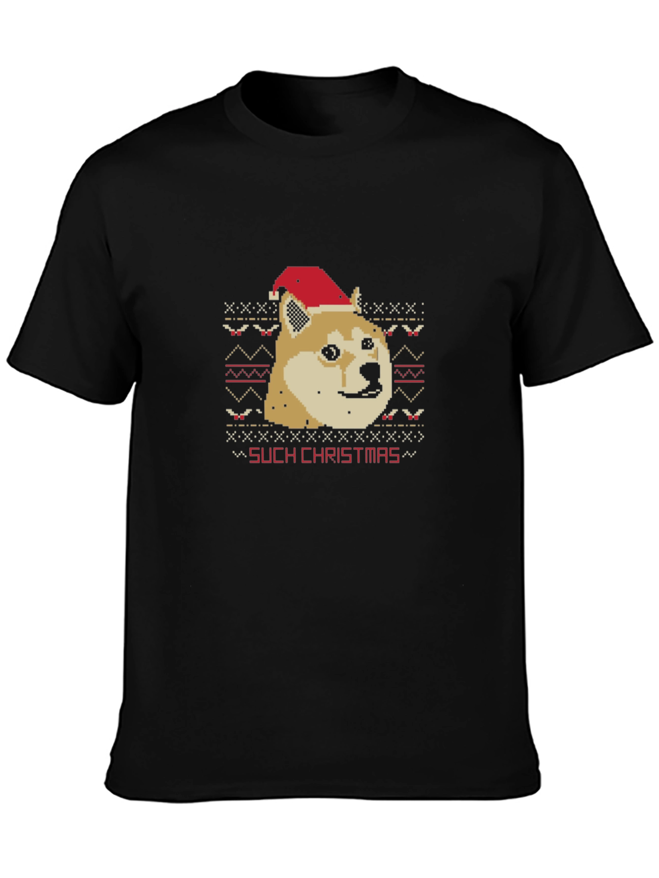 Doge Christmas Sweater T-Shirt - Such Festive!