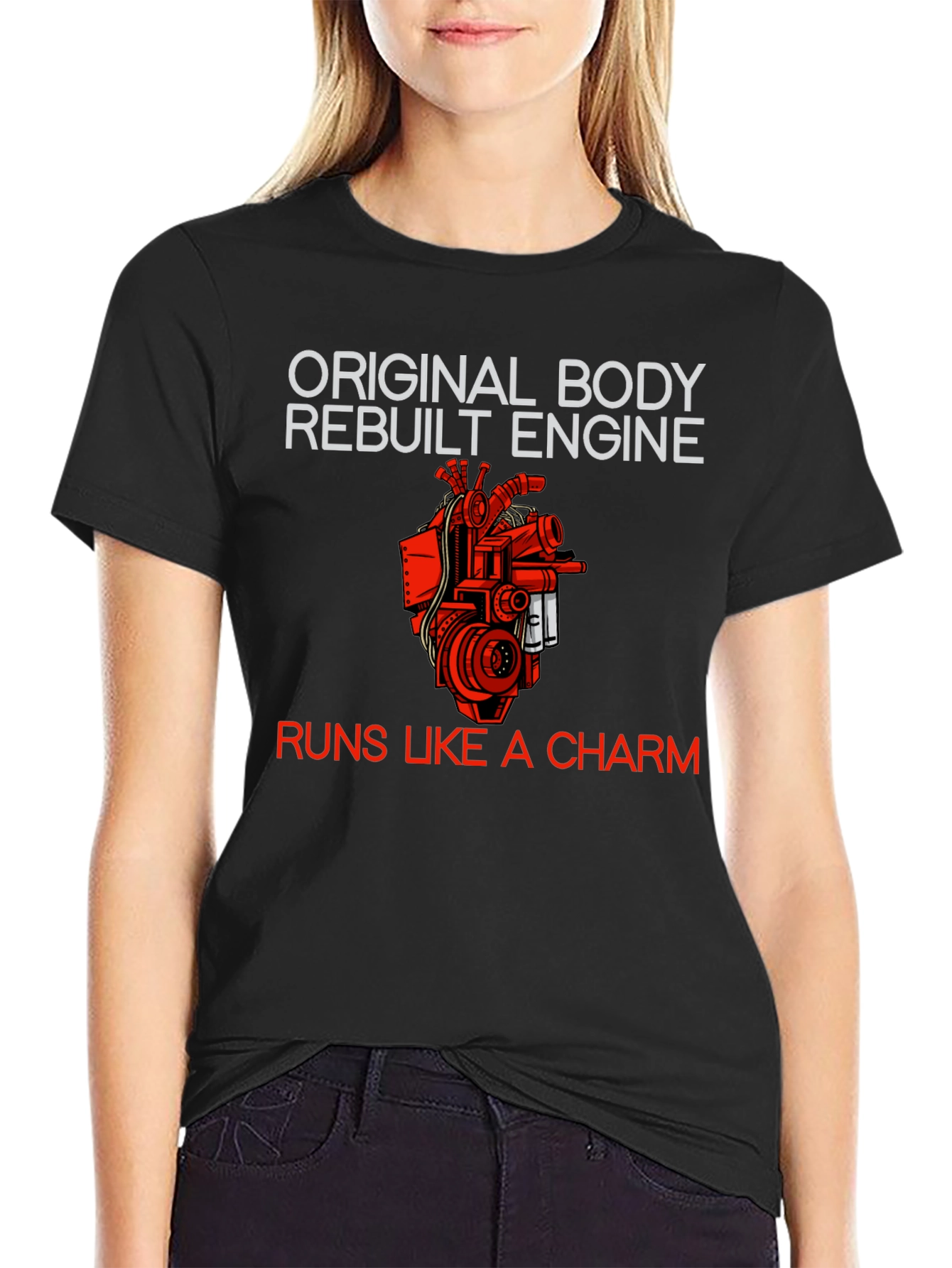 Original Body Rebuilt Engine T-Shirt