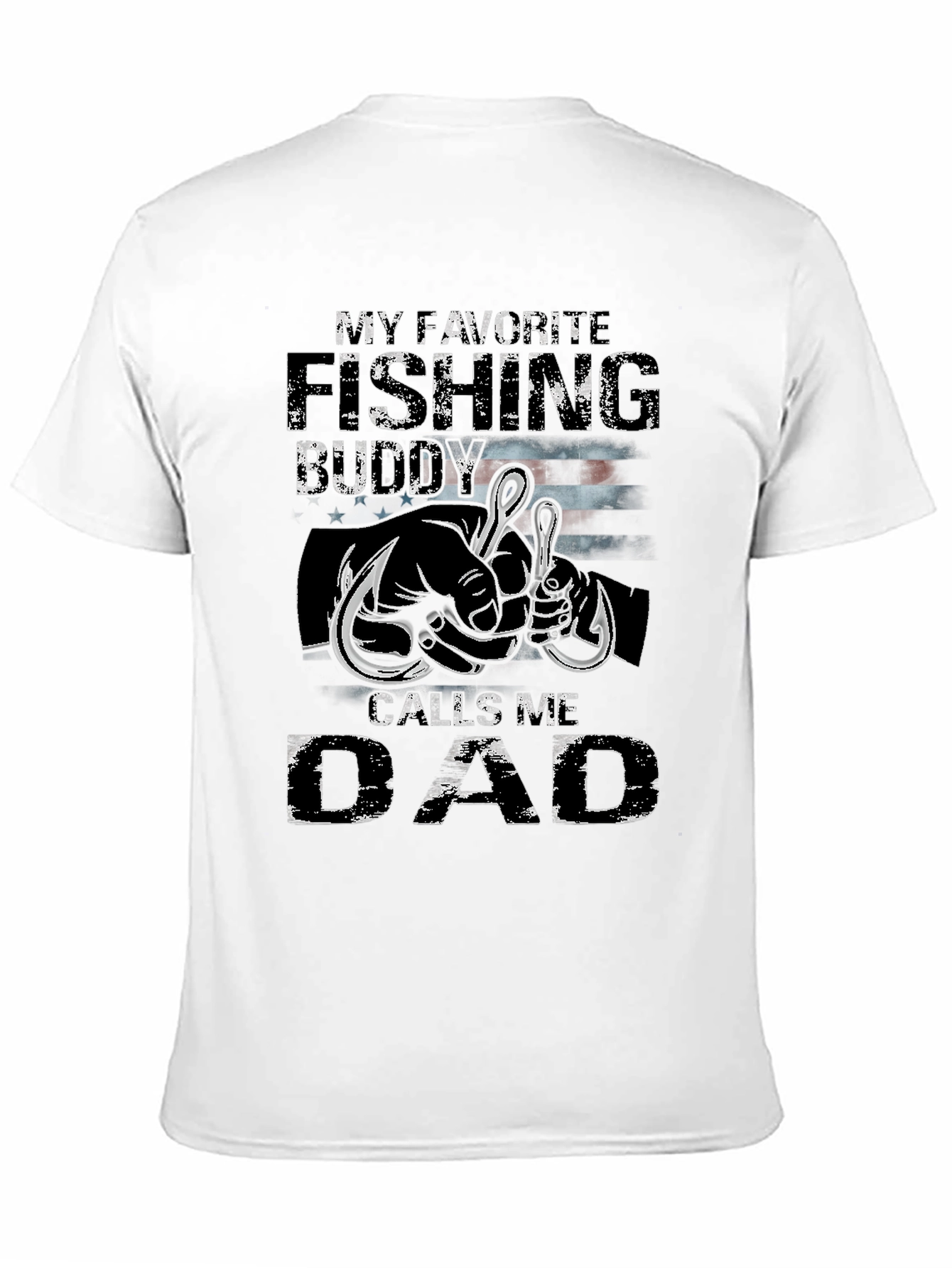 Fishing Buddy Dad T-Shirt: Fathers Day Gift