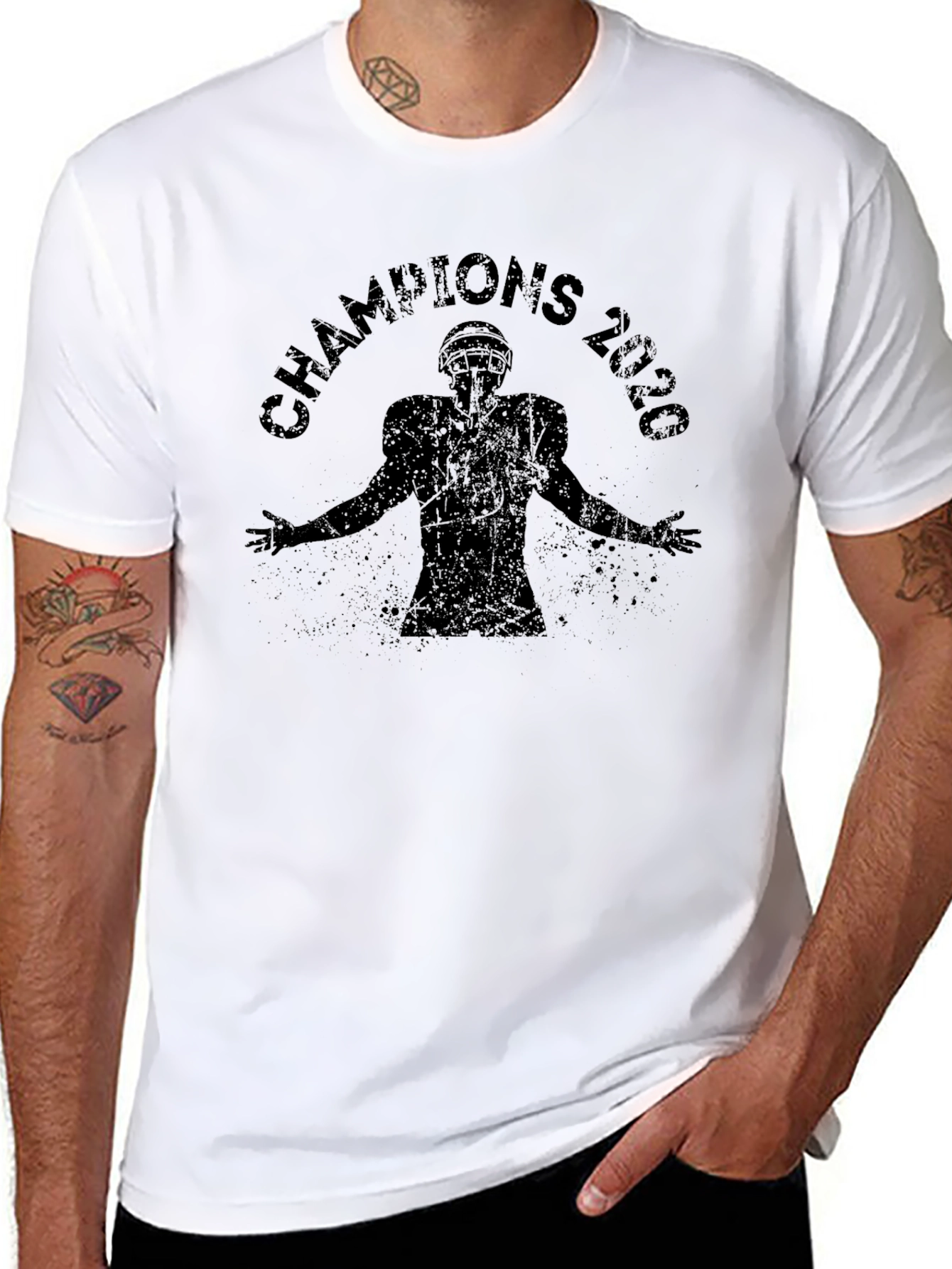 Champions 2020 Football Graphic T-Shirt